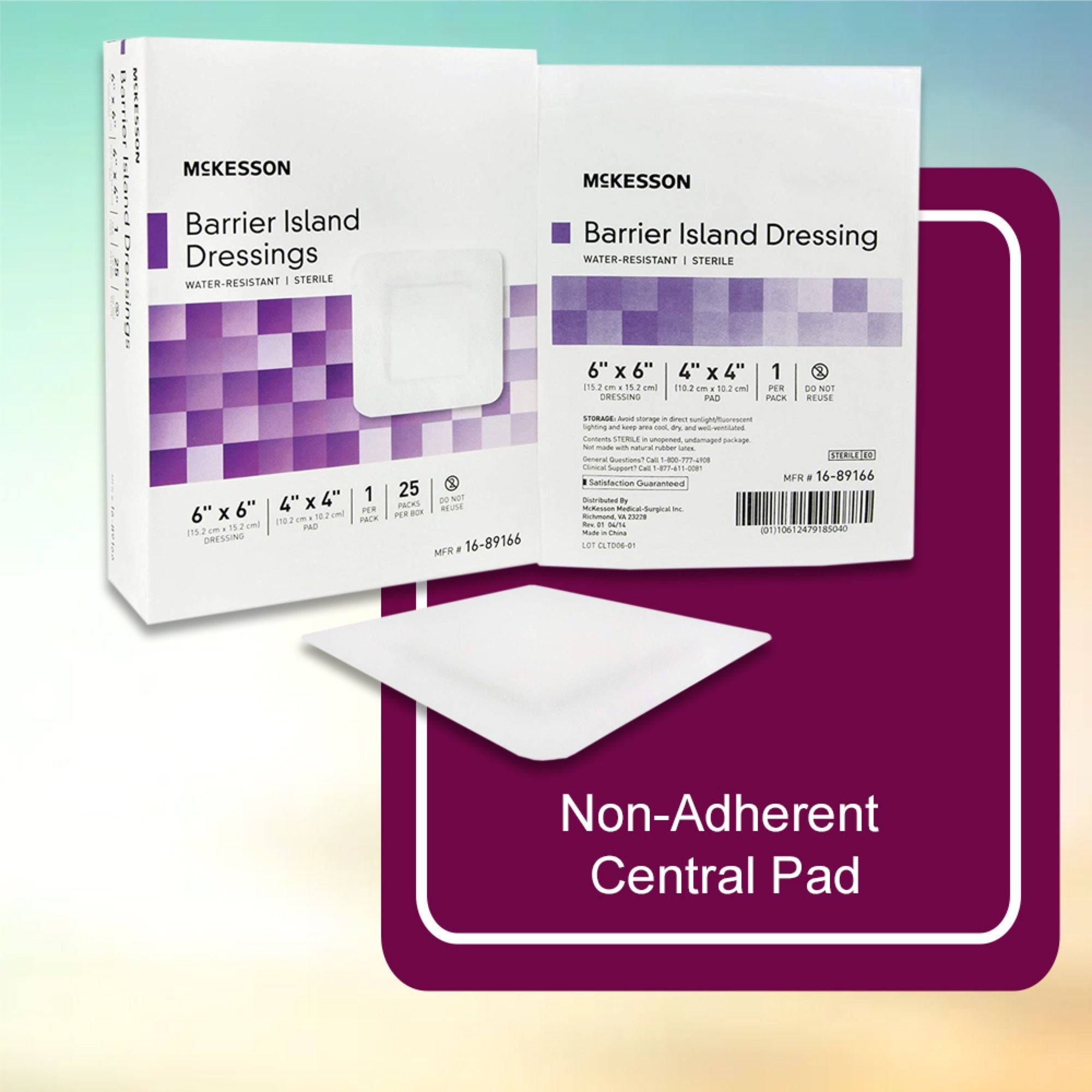 McKesson Barrier Island Composite Dressing 16-89166 by McKesson Brand