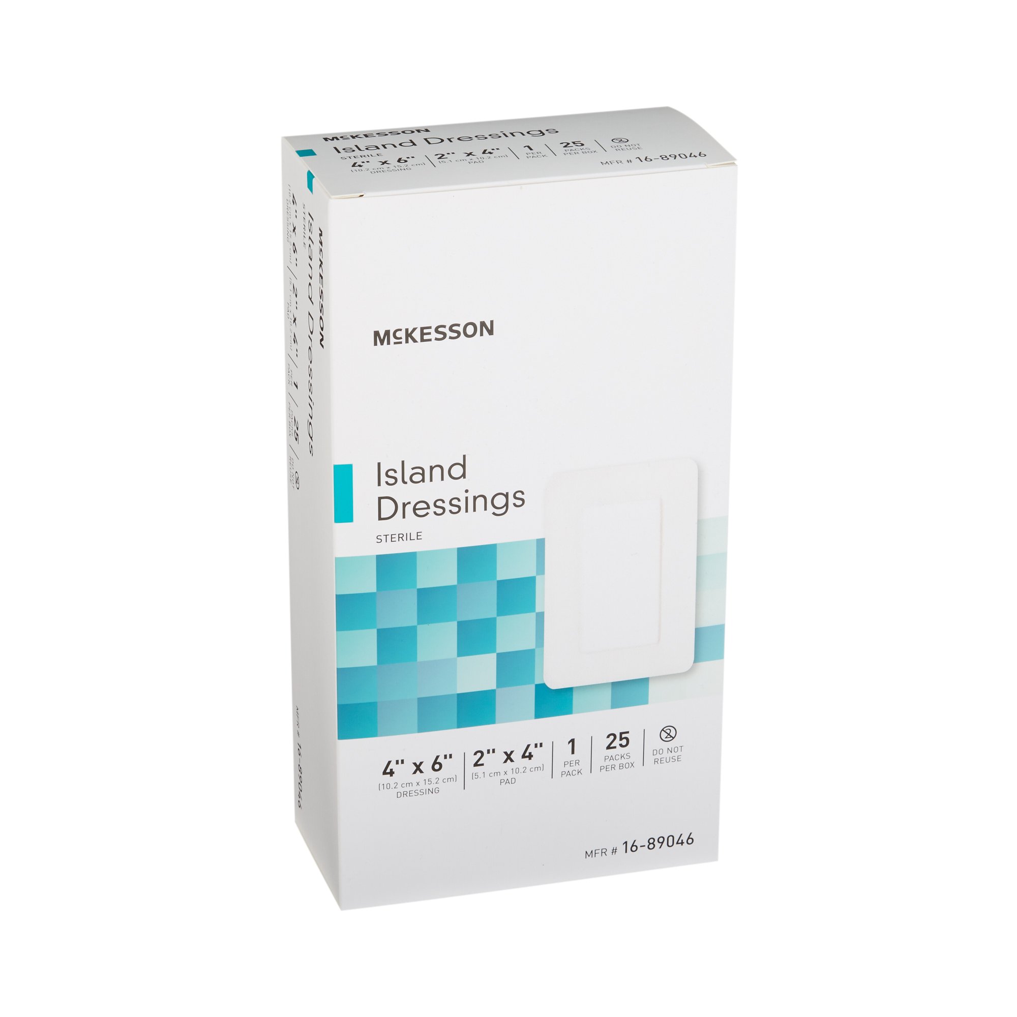 McKesson Brand - 16-89046 McKesson White Adhesive Dressing