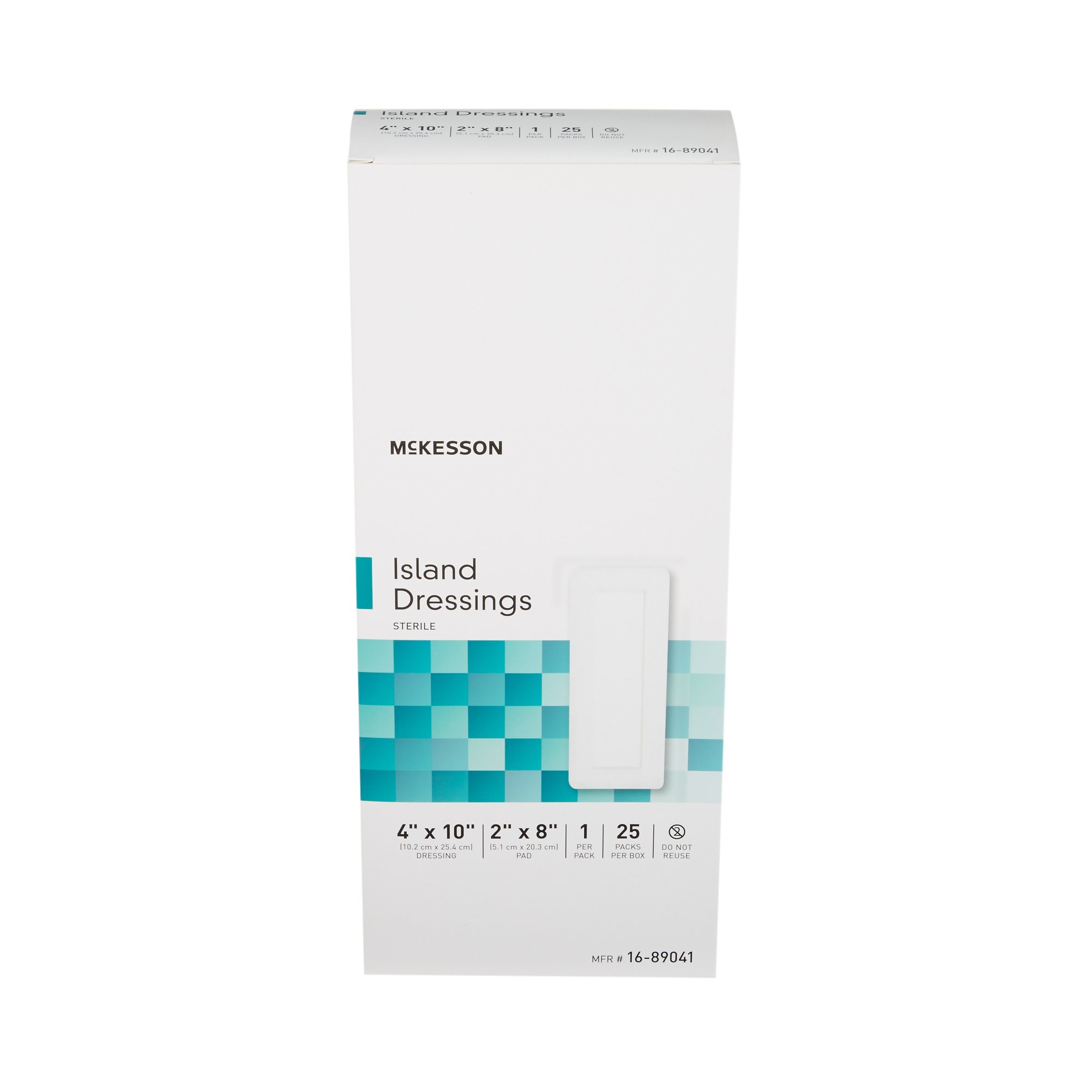 McKesson Brand - 16-89041 McKesson White Adhesive Dressing