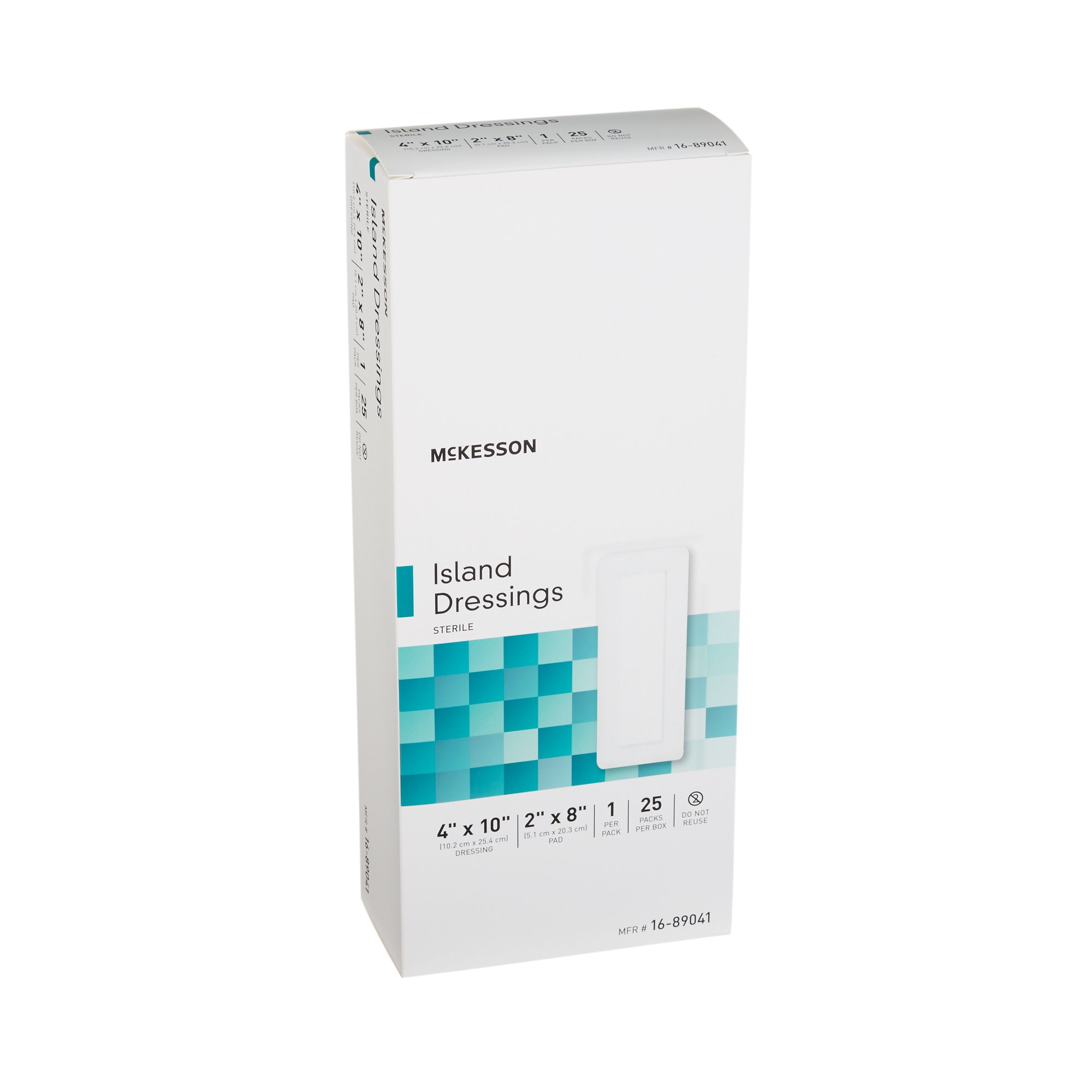 McKesson Brand - 16-89041 McKesson White Adhesive Dressing