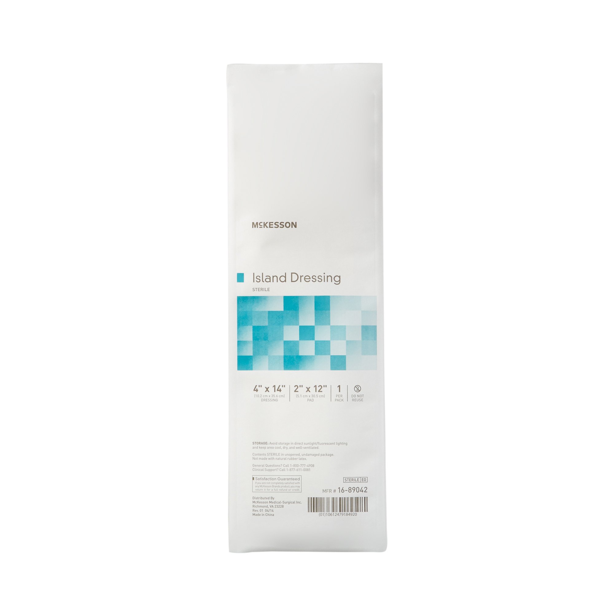 McKesson Brand - 16-89042 McKesson White Adhesive Dressing