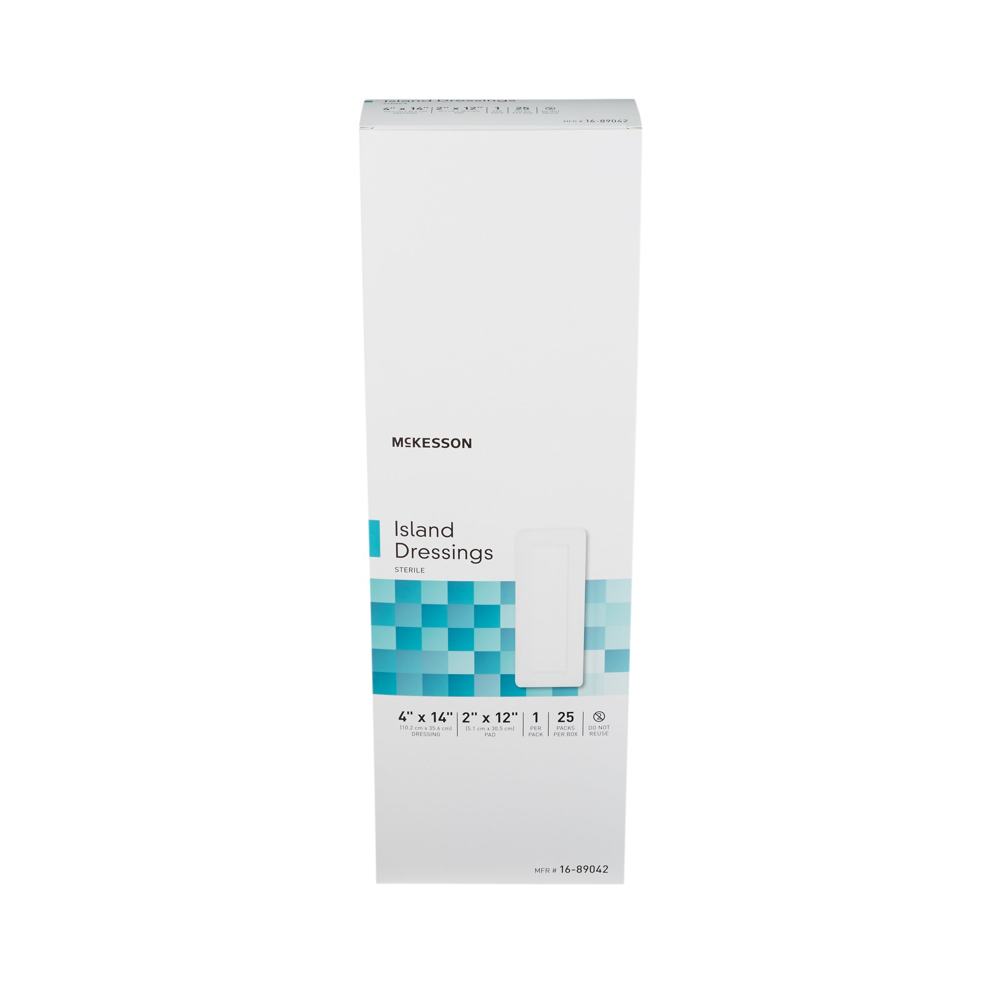 McKesson Brand - 16-89042 McKesson White Adhesive Dressing