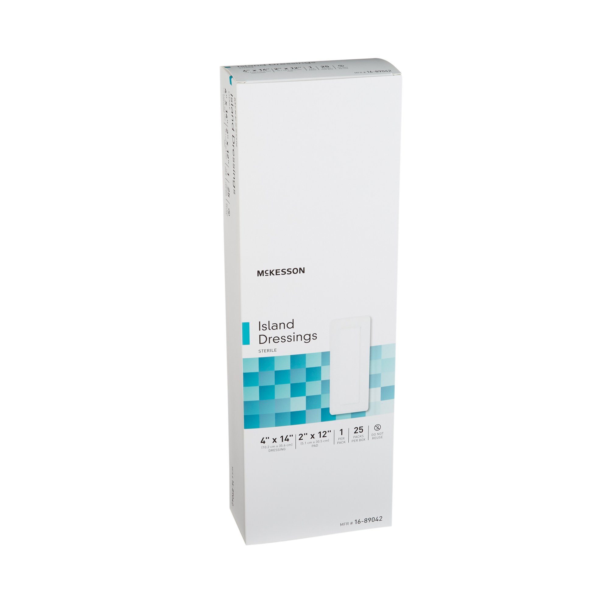 McKesson Brand - 16-89042 McKesson White Adhesive Dressing
