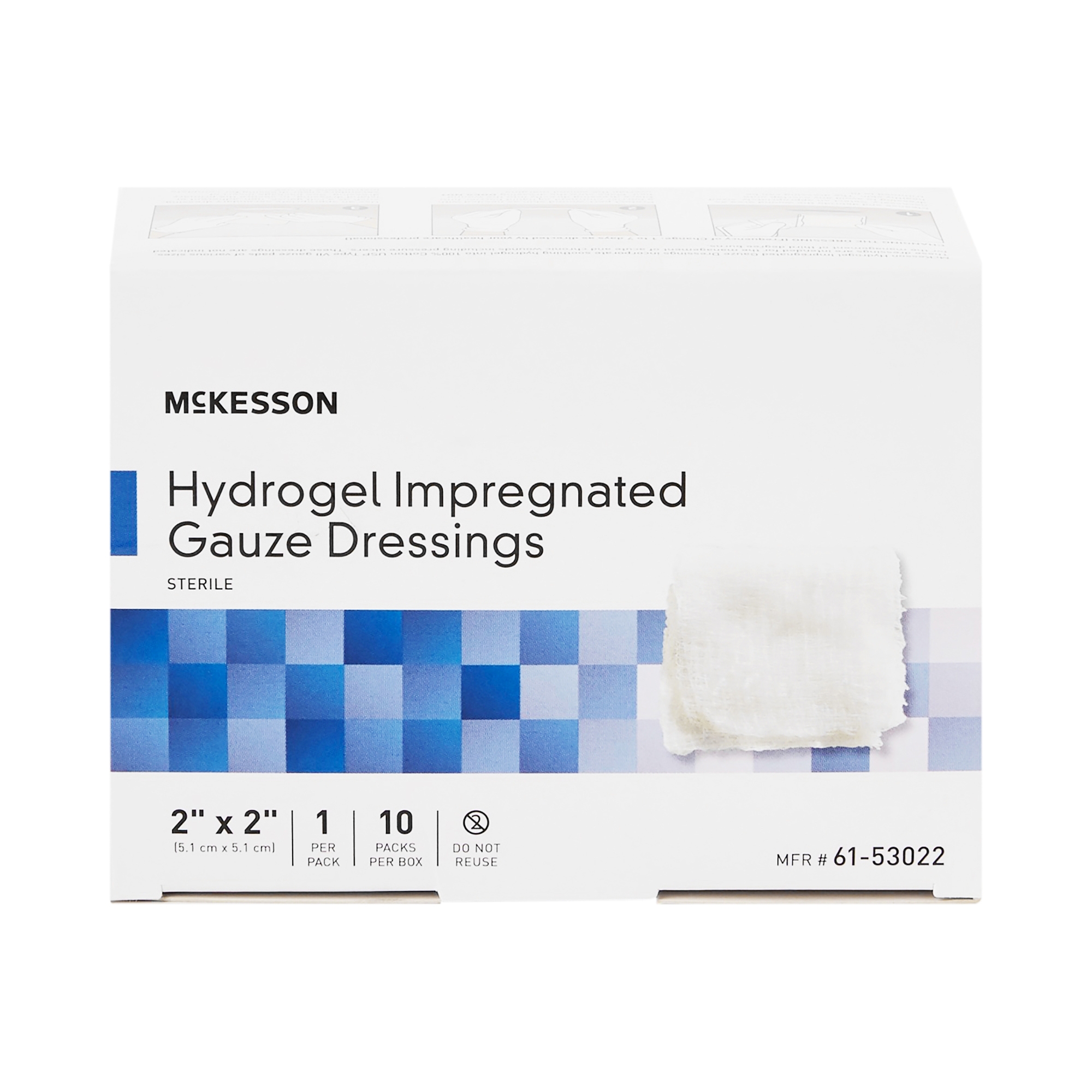McKesson Brand - 61-53022 McKesson Hydrogel Gauze Dressing