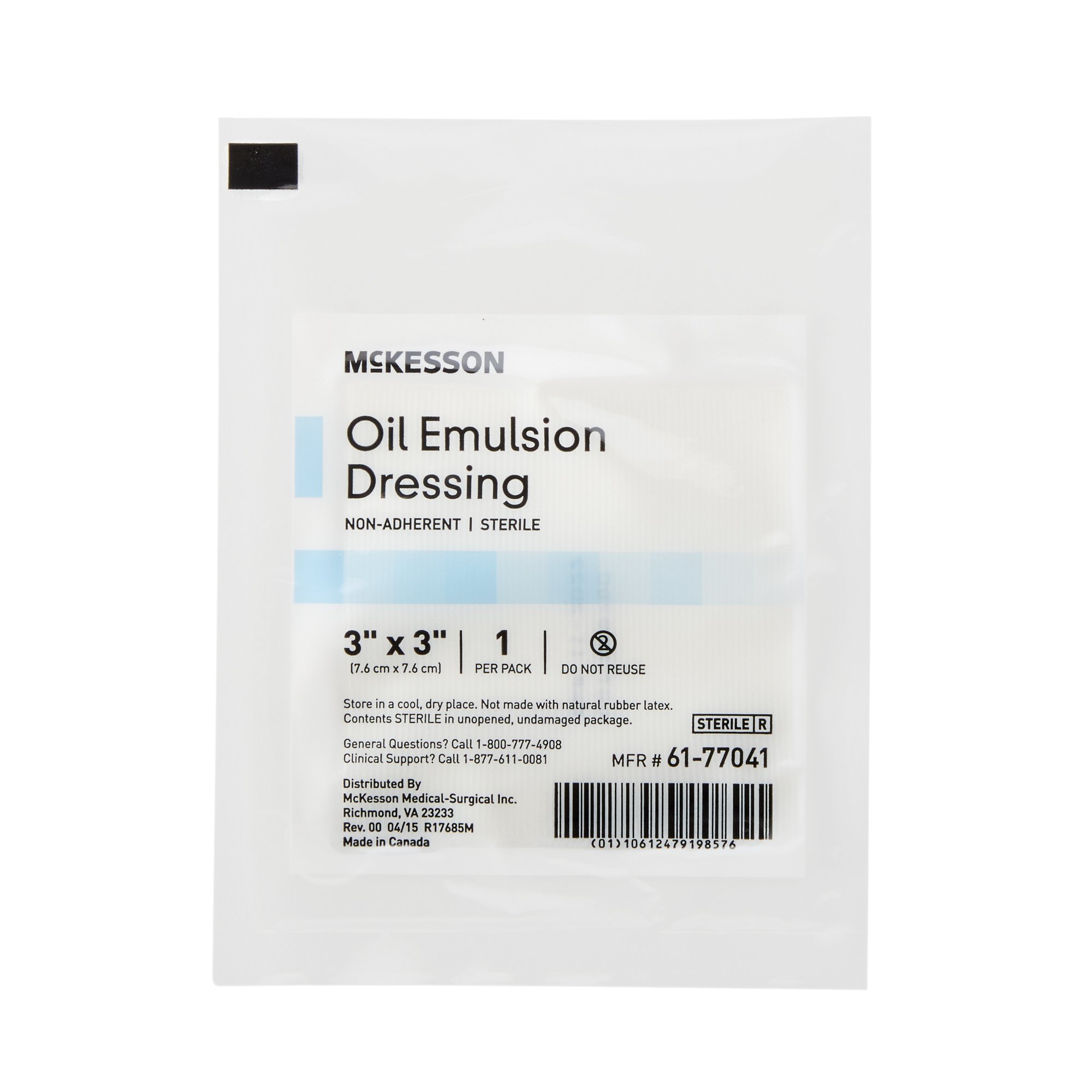 McKesson Oil Emulsion Impregnated Dressing 61-77041 by McKesson Brand