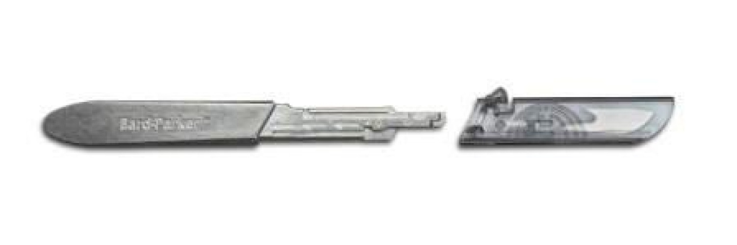 Aspen Surgical Products - 373911 Safety Surgical Blade Bard-Parker® Stainless Steel No. 11 Sterile