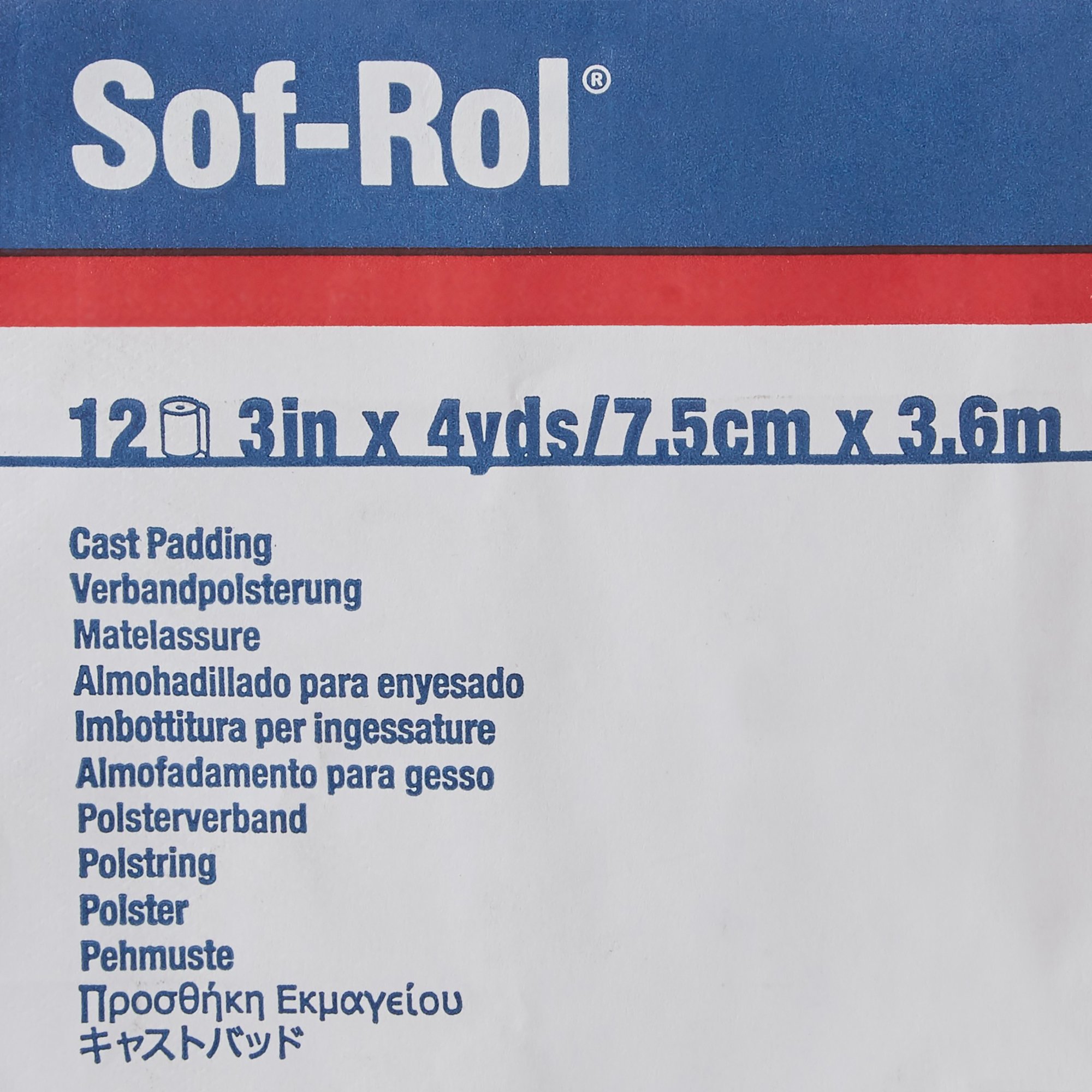 BSN Medical - 9033 Sof-Rol® White Rayon Cast Padding