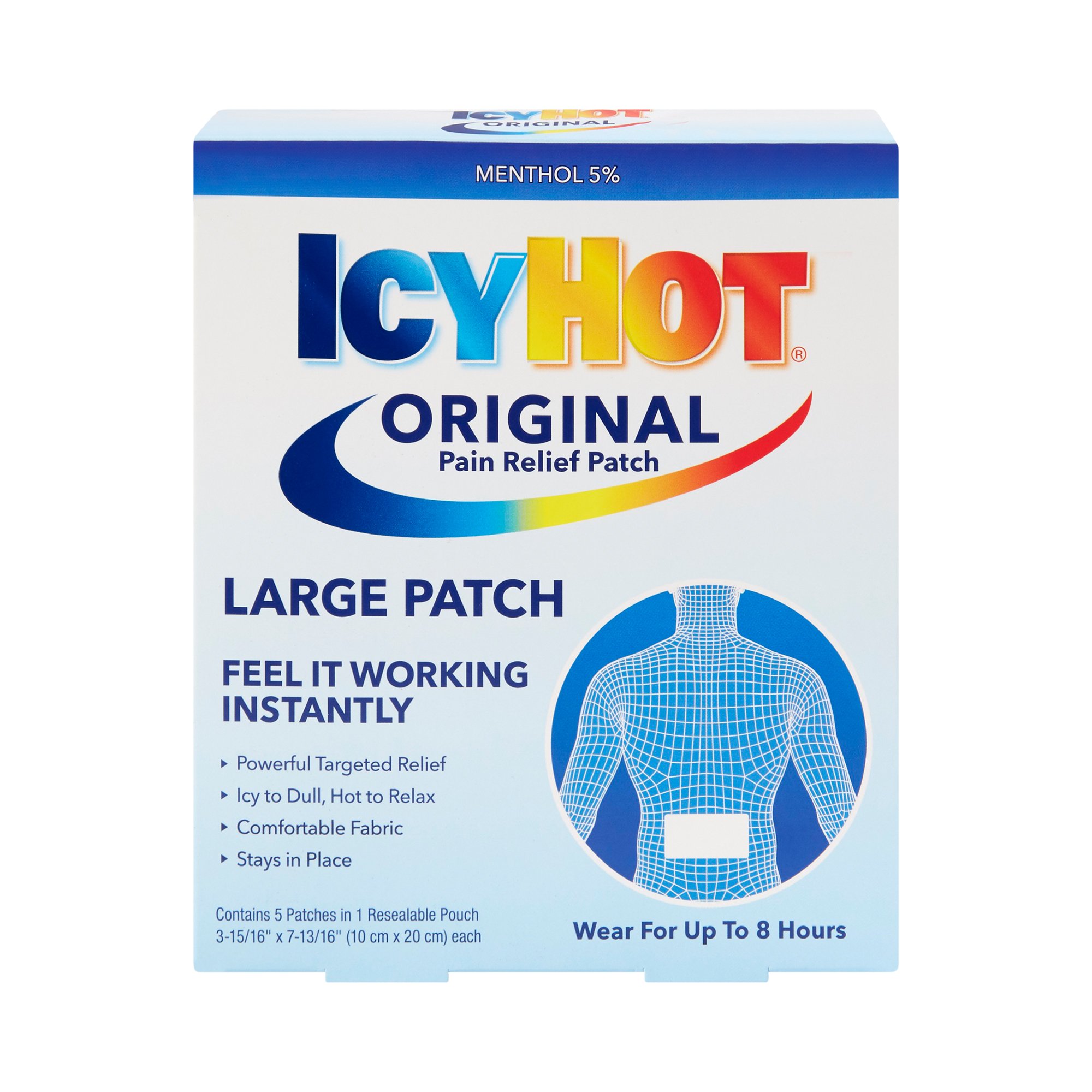 Chattem - 41167004843 Icy Hot® Original Pain Relief Patches