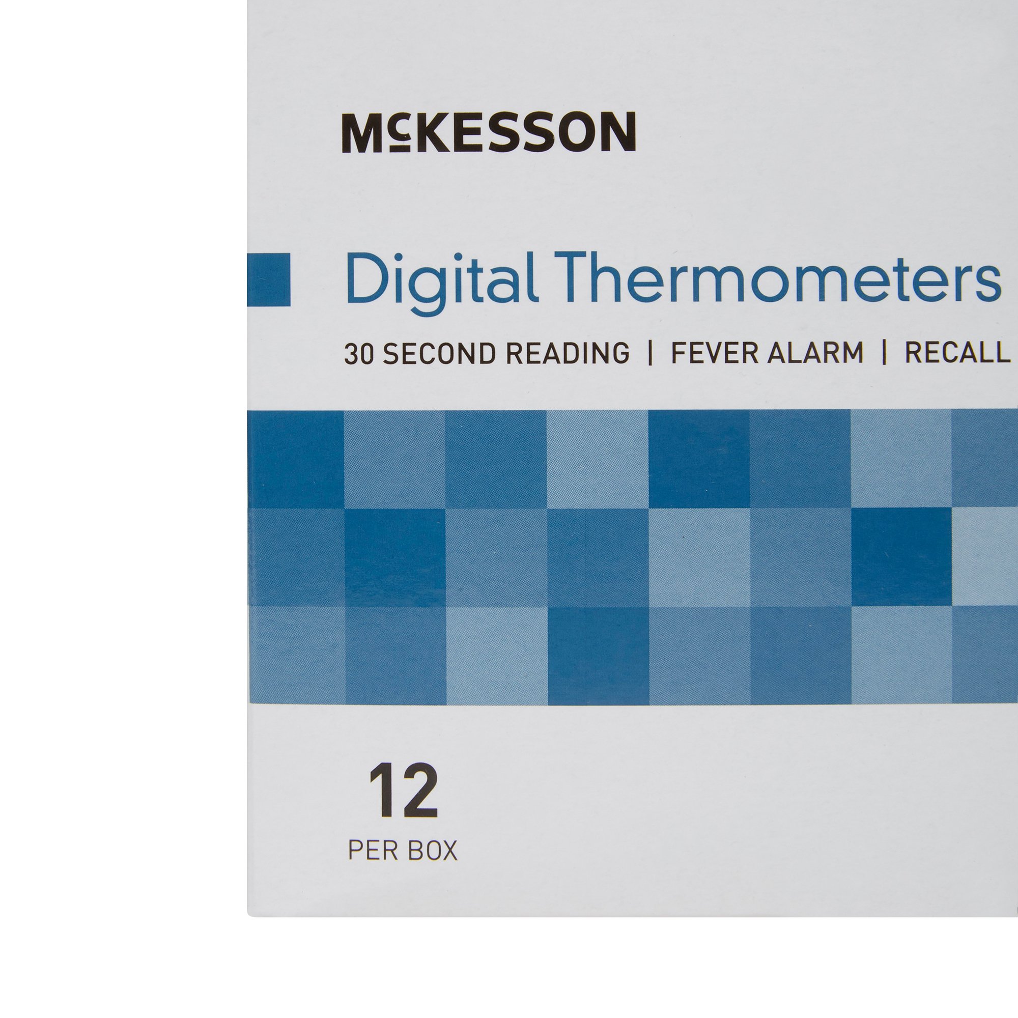 McKesson Brand 16-413BKGM - McKesson Digital Oral Thermometer - 1/Each, 12/Box