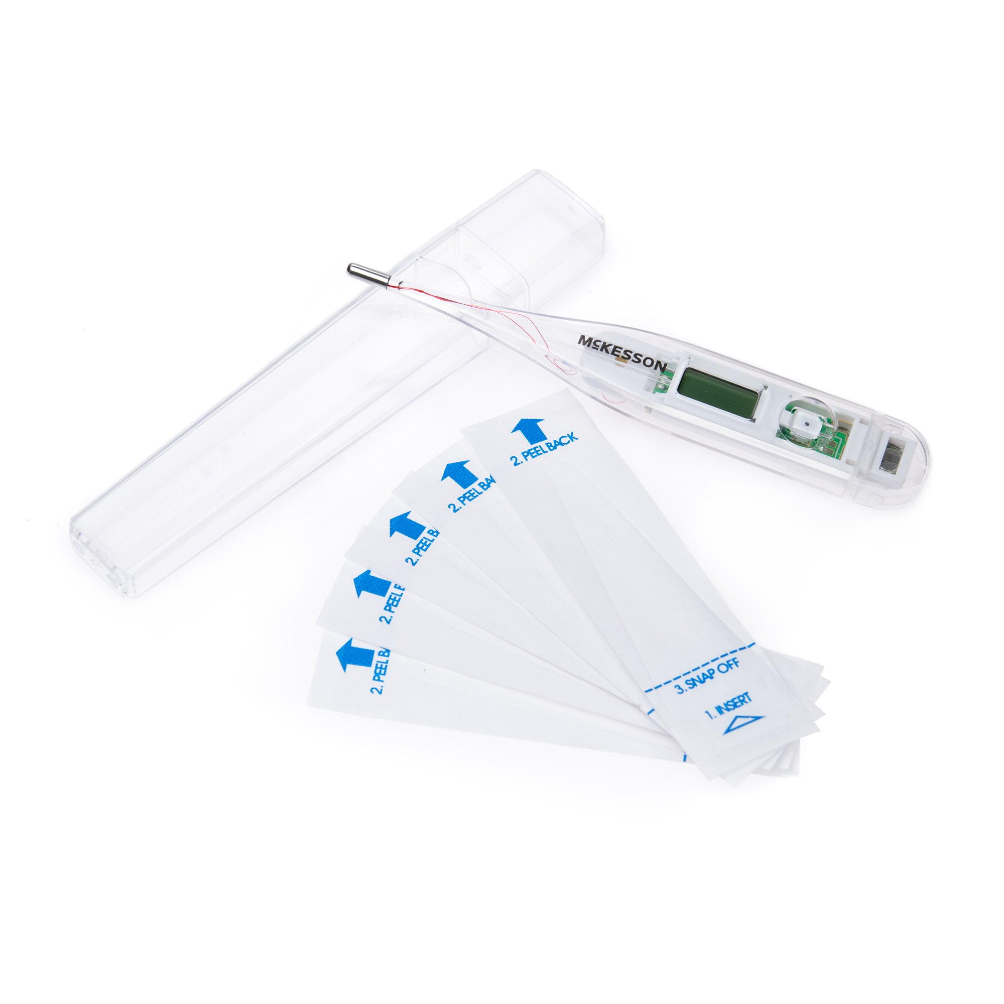 McKesson Brand - 16-412GM-00 McKesson Digital Stick Thermometer