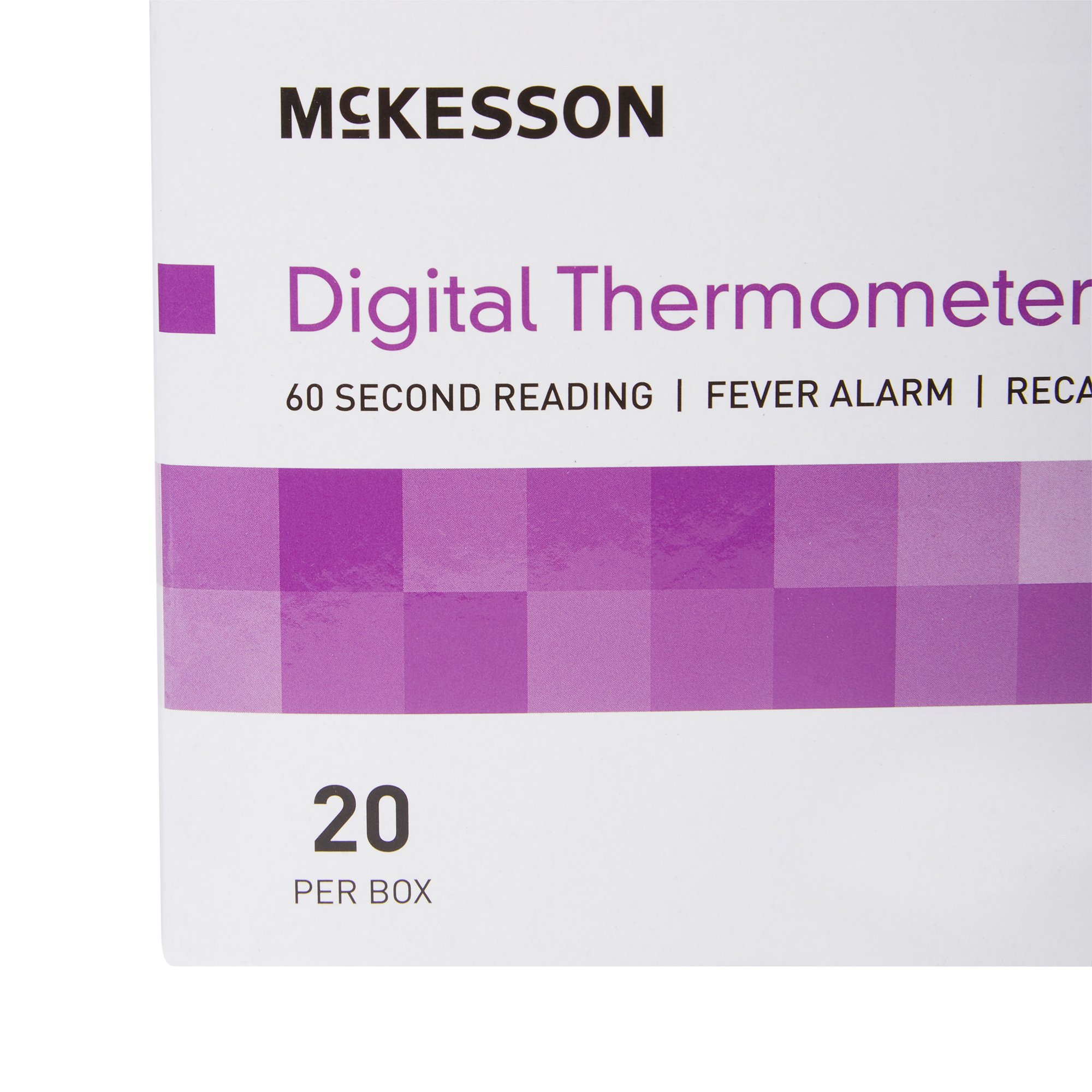 McKesson Brand 16-412GM-00 - McKesson Digital Stick Thermometer - 1/Each, 20/Box