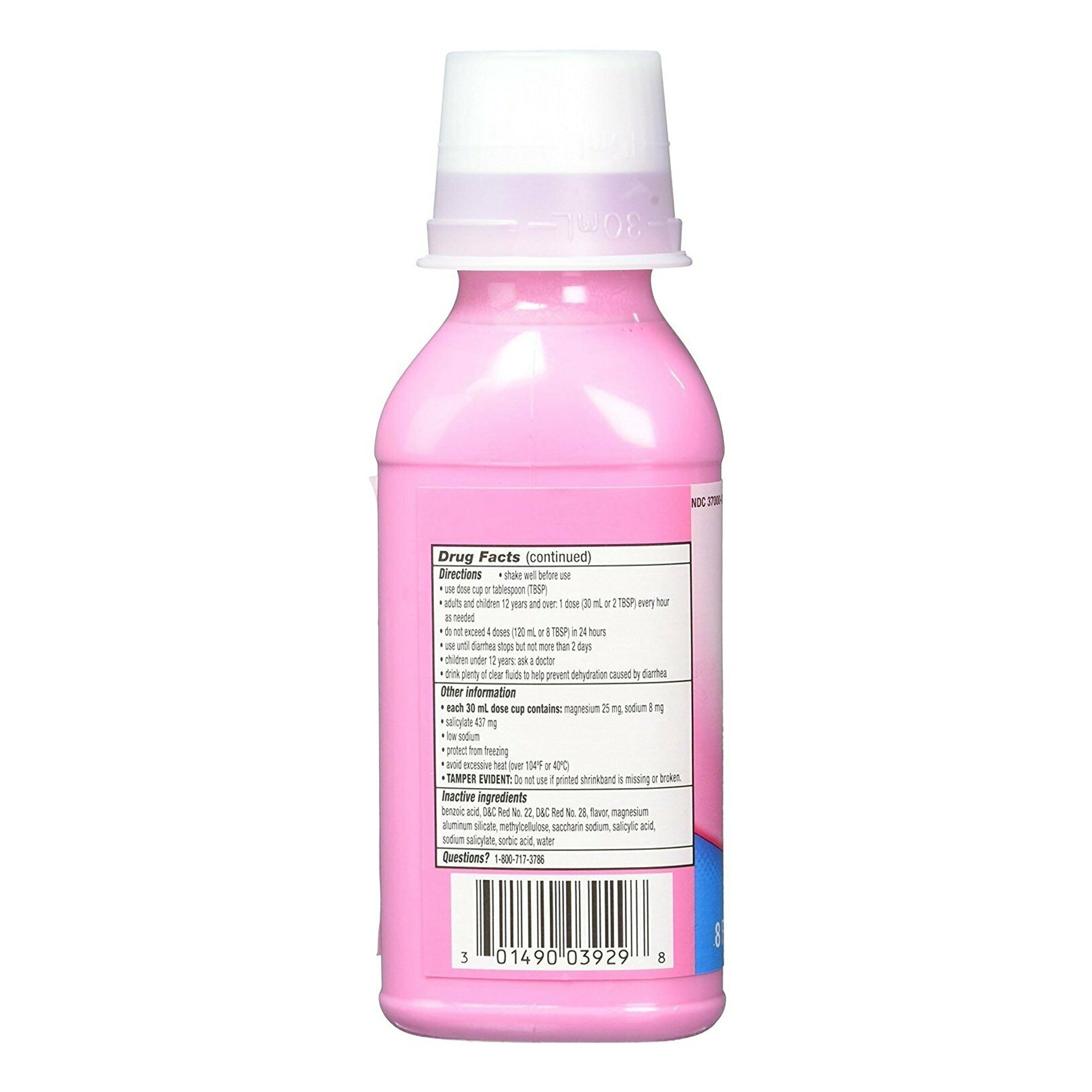 Procter & Gamble 37000001901 - Pepto-Bismol® Ultra Bismuth Subsalicylate Upset Stomach Reliever/Antidiarrheal - 1/Each