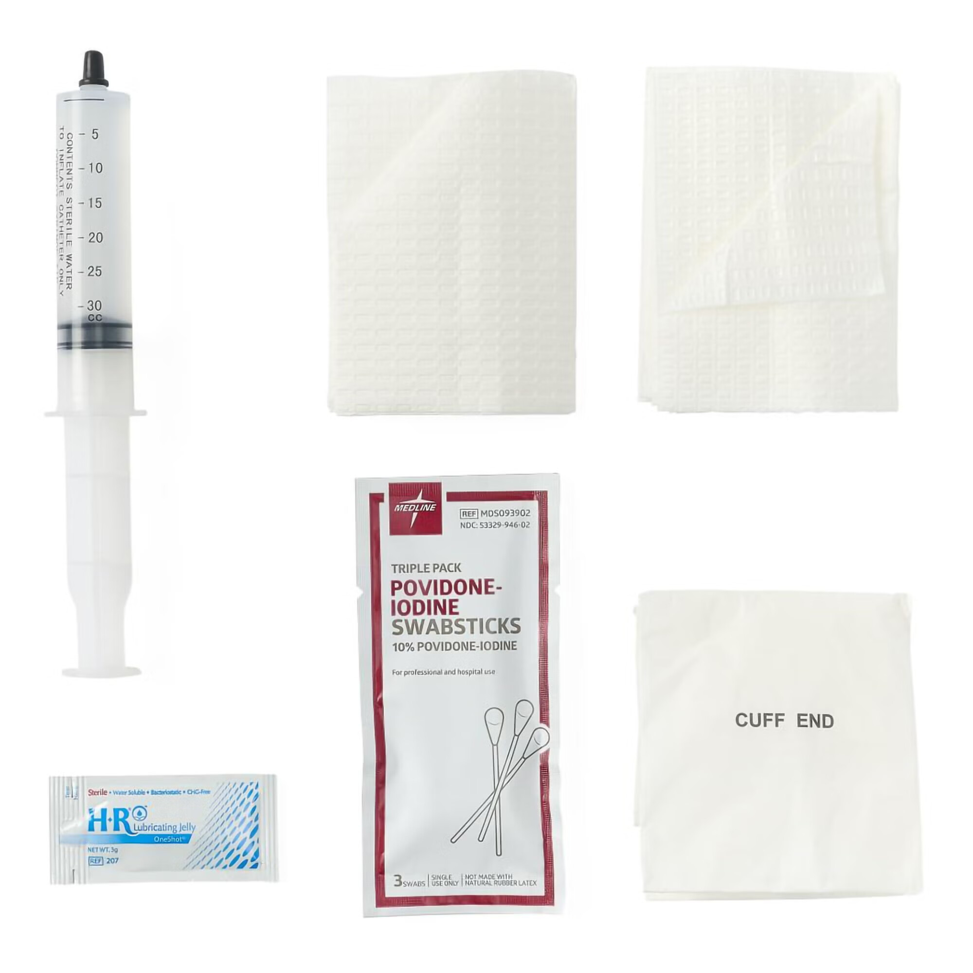 Medline - DYNC1815 Catheter Insertion Tray Medline Foley Without Catheter