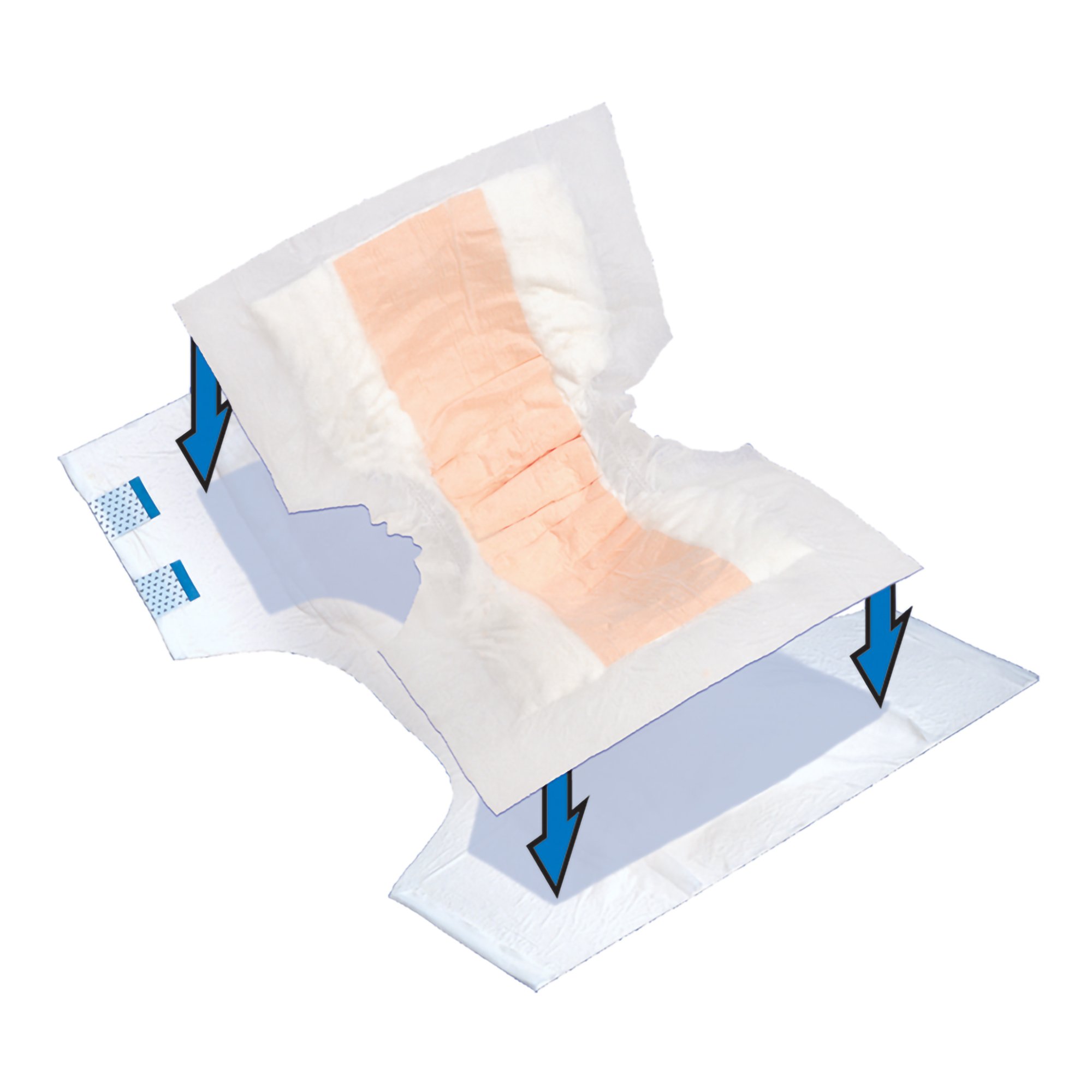 Principle Business Enterprises - 3096 Tranquility® Top Liner® Added Absorbency Incontinence Booster Pad 13½ x 21½ Inch