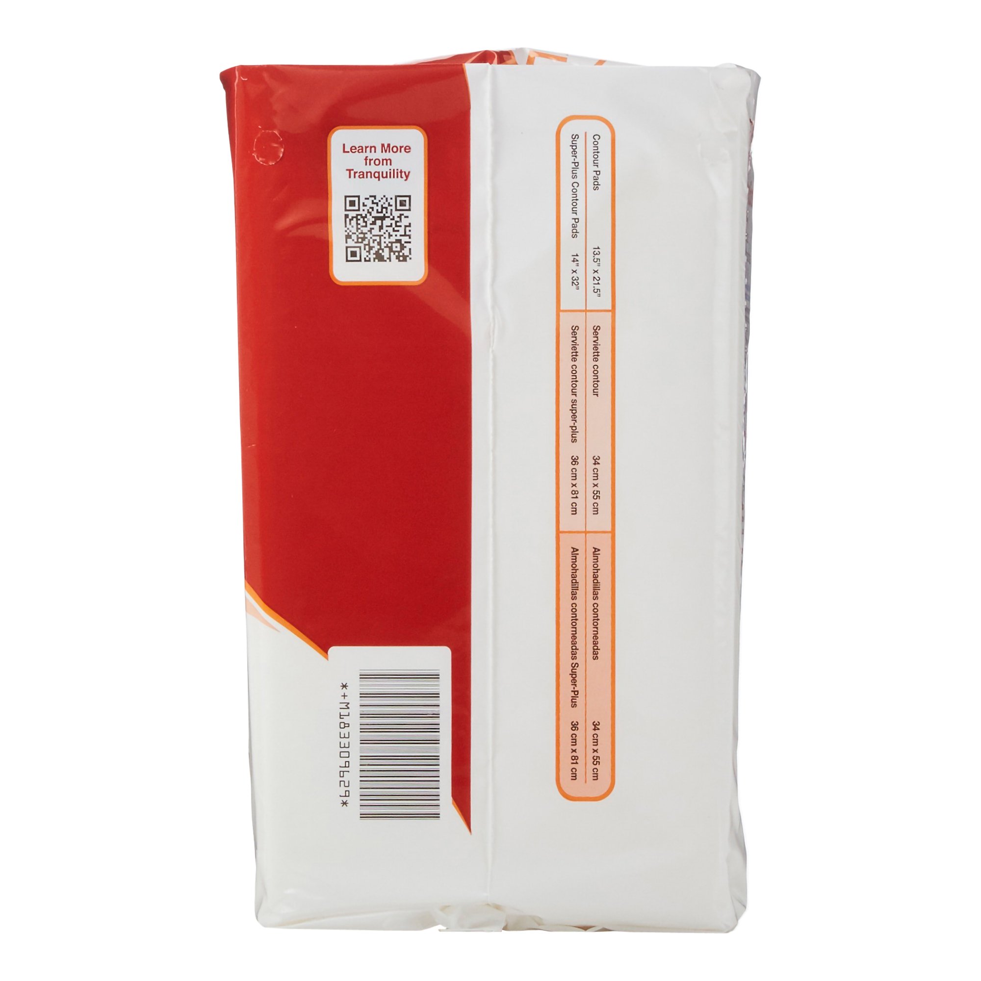 Principle Business Enterprises - 3096 Tranquility® Top Liner® Added Absorbency Incontinence Booster Pad 13½ x 21½ Inch