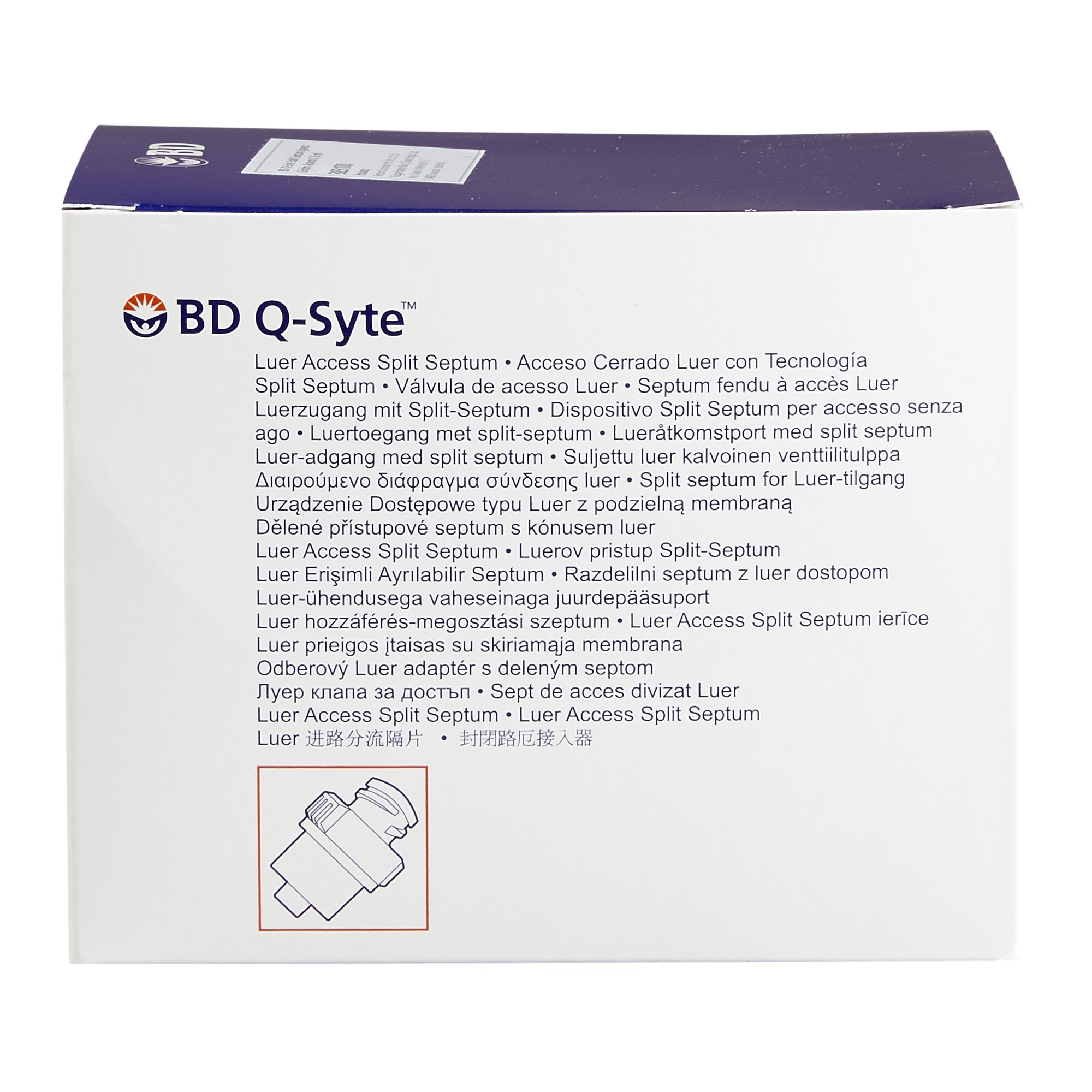 BD - 385100 Q-Syte* Luer Access Split-Septum