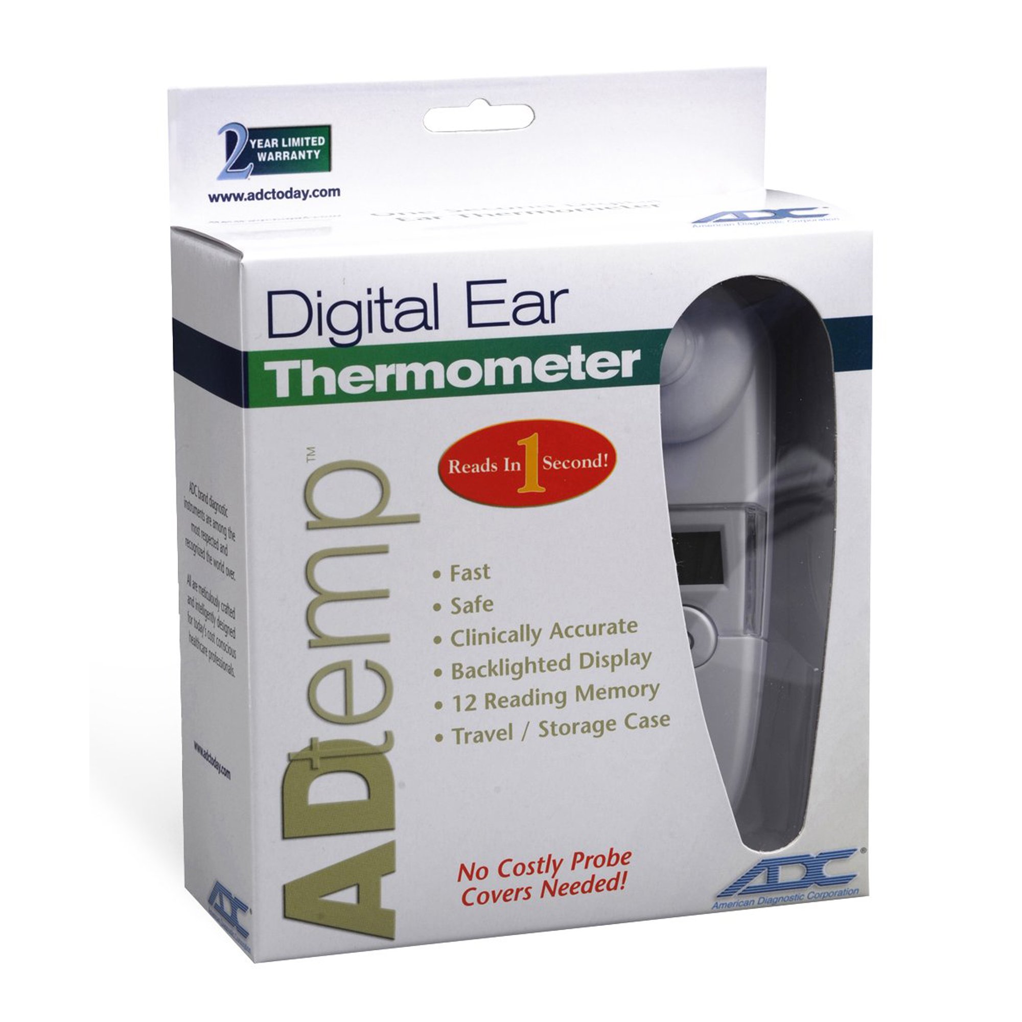 American Diagnostic Corp - 421 AdTemp™ 421 Tympanic IR Thermometer