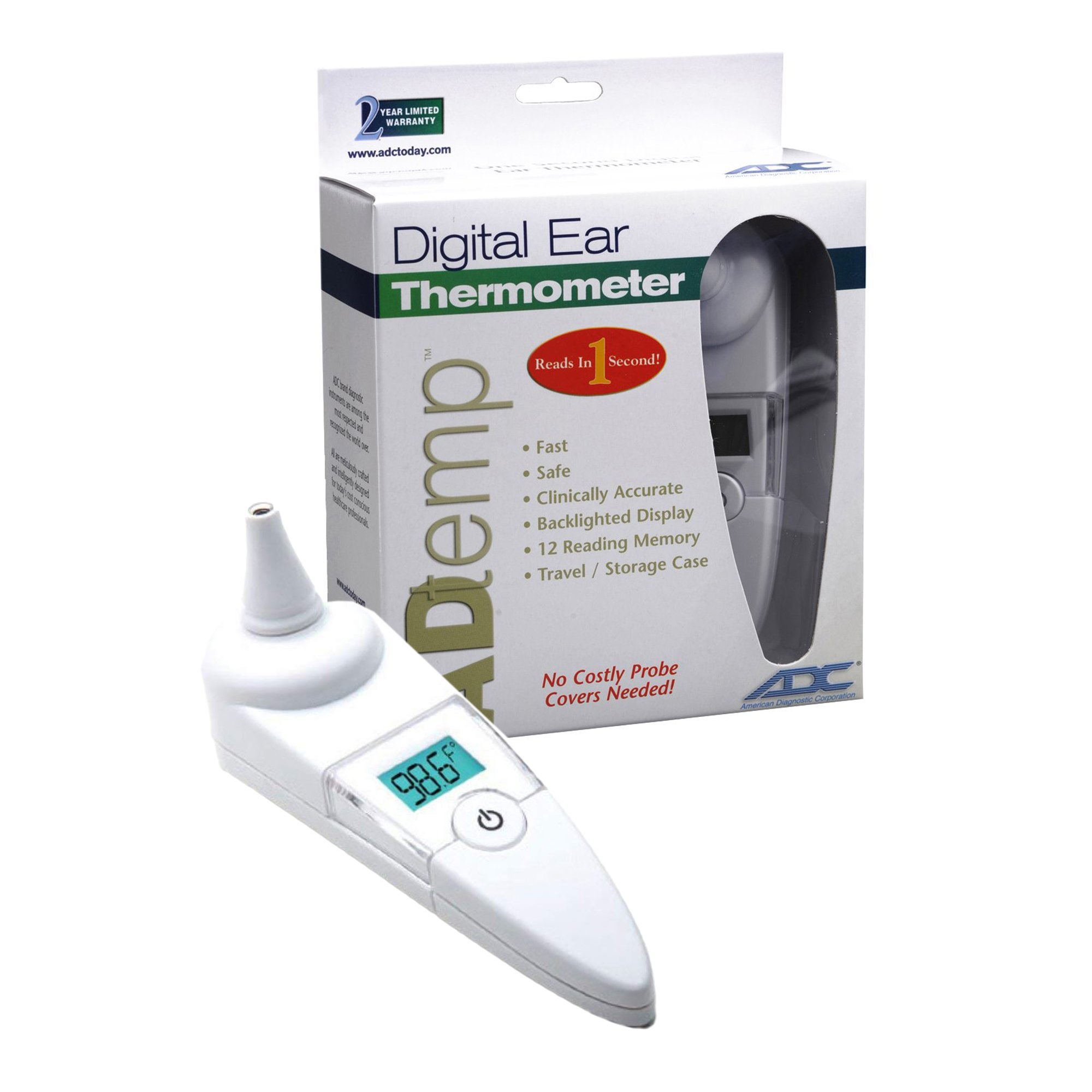 American Diagnostic Corp - 421 AdTemp™ 421 Tympanic IR Thermometer