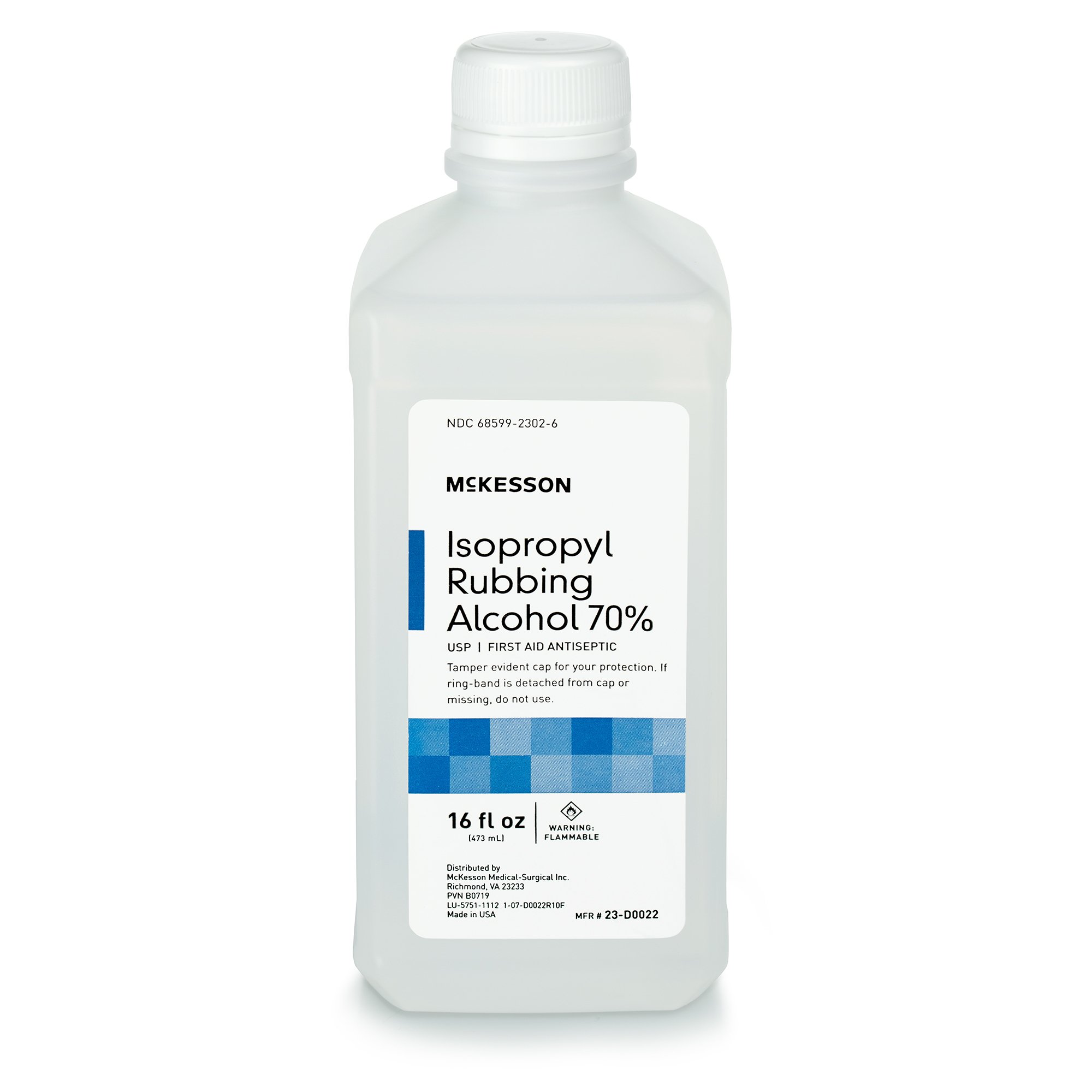 McKesson Brand - 23-D0022 McKesson Isopropyl Alcohol Antiseptic