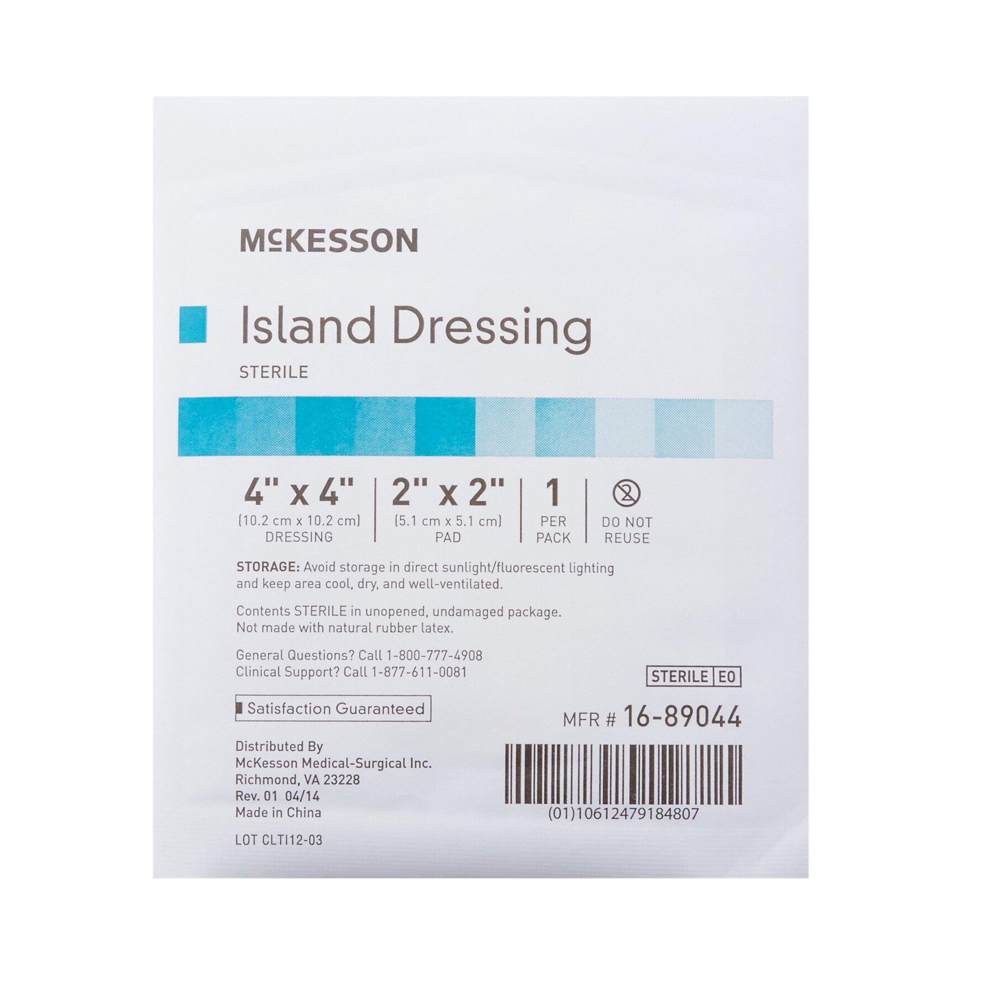 McKesson Brand - 16-89044 McKesson Adhesive Dressing