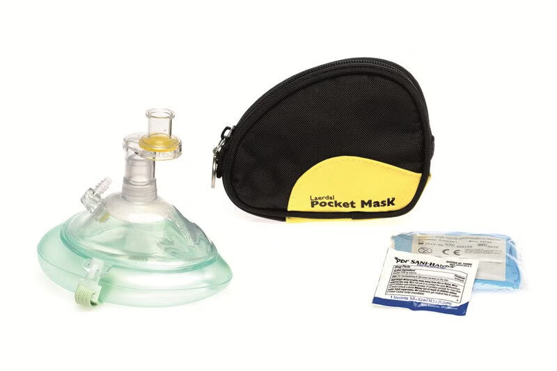 Laerdal Medical - 83004033 CPR Face Mask Laerdal® Mouth to Mask 1-3/10 X 4 X 4-4/5 inch Single Use