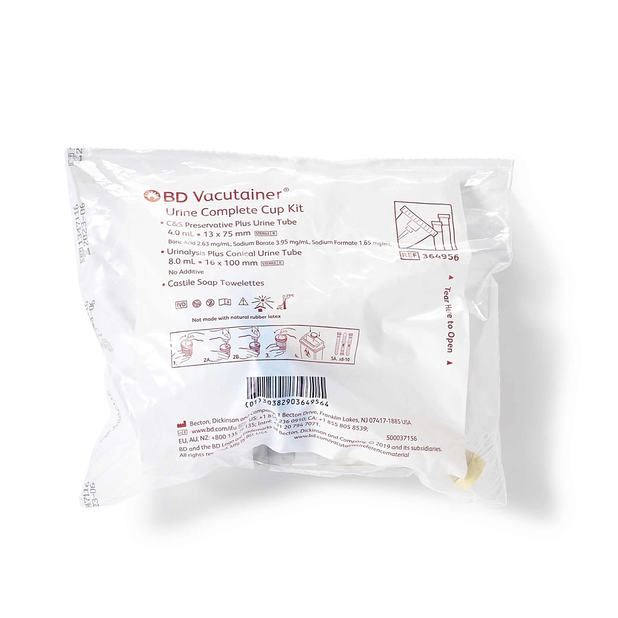BD - 364956 BD Vacutainer® Urine Specimen Collection Kit
