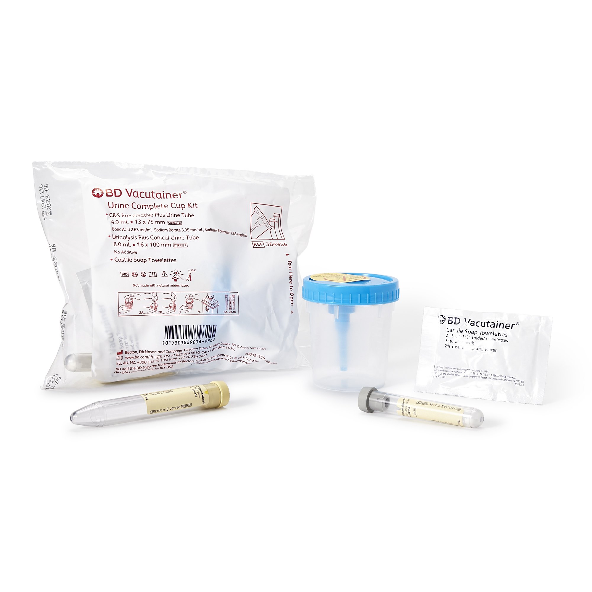 BD - 364956 BD Vacutainer® Urine Specimen Collection Kit