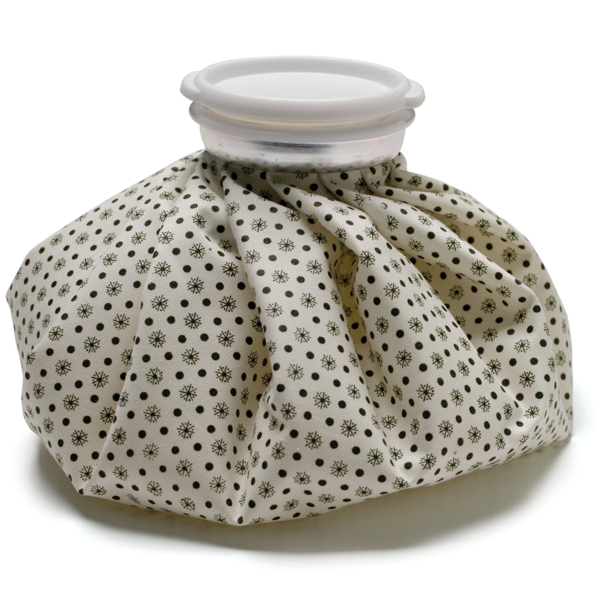 Graham-Field - HT9007 English Style Ice Bag General Purpose One Size Fits Most 6 Inch Diameter Rubberized Fabric / Plastic Reusable