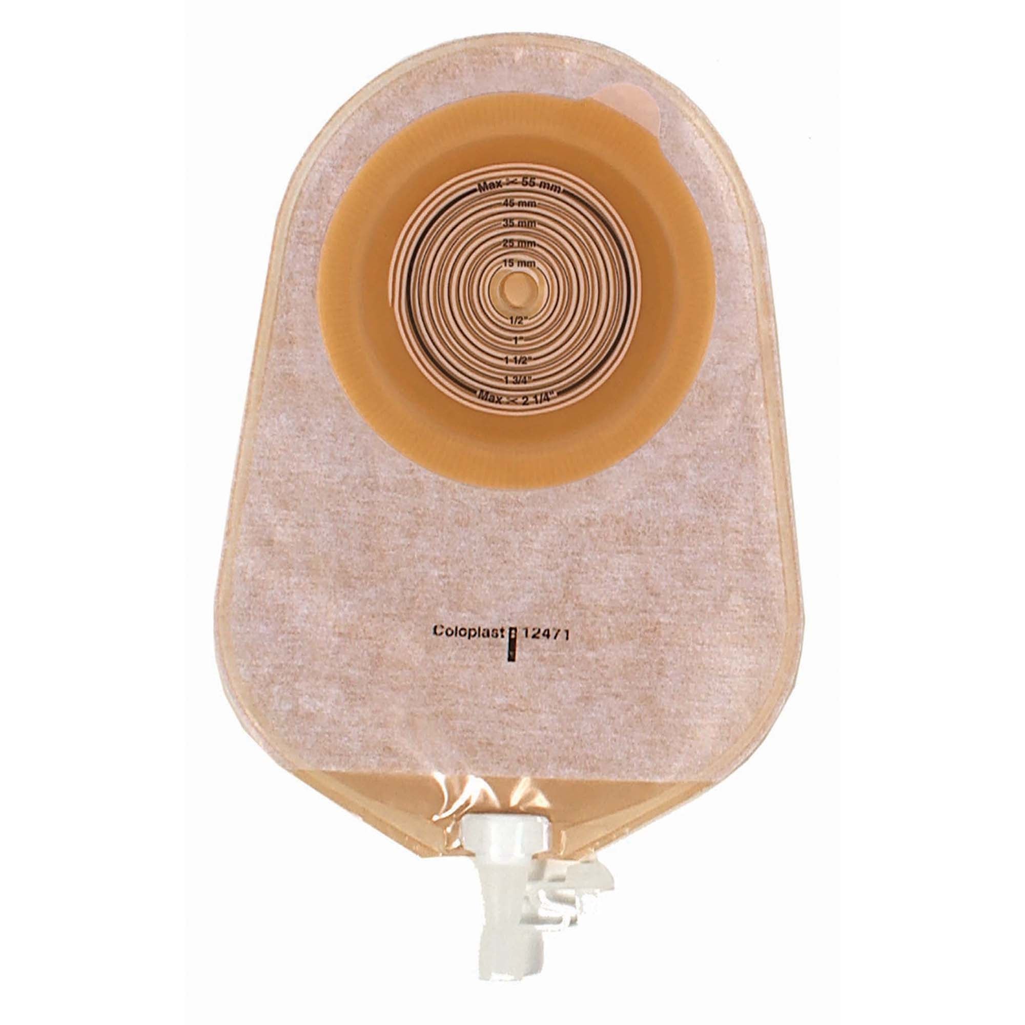 Coloplast - 5570 Urostomy Pouch Assura® One-Piece System Convex