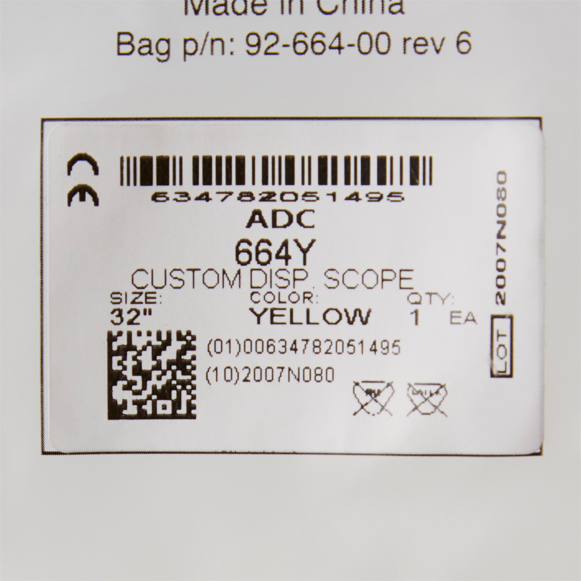 Proscope 664 Disposable Stethoscope 664Y by American Diagnostic