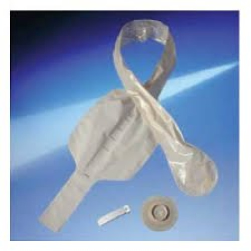 Coloplast 2837 - Assura® Opaque Ileostomy Pouch, Blue Match - 5/Box