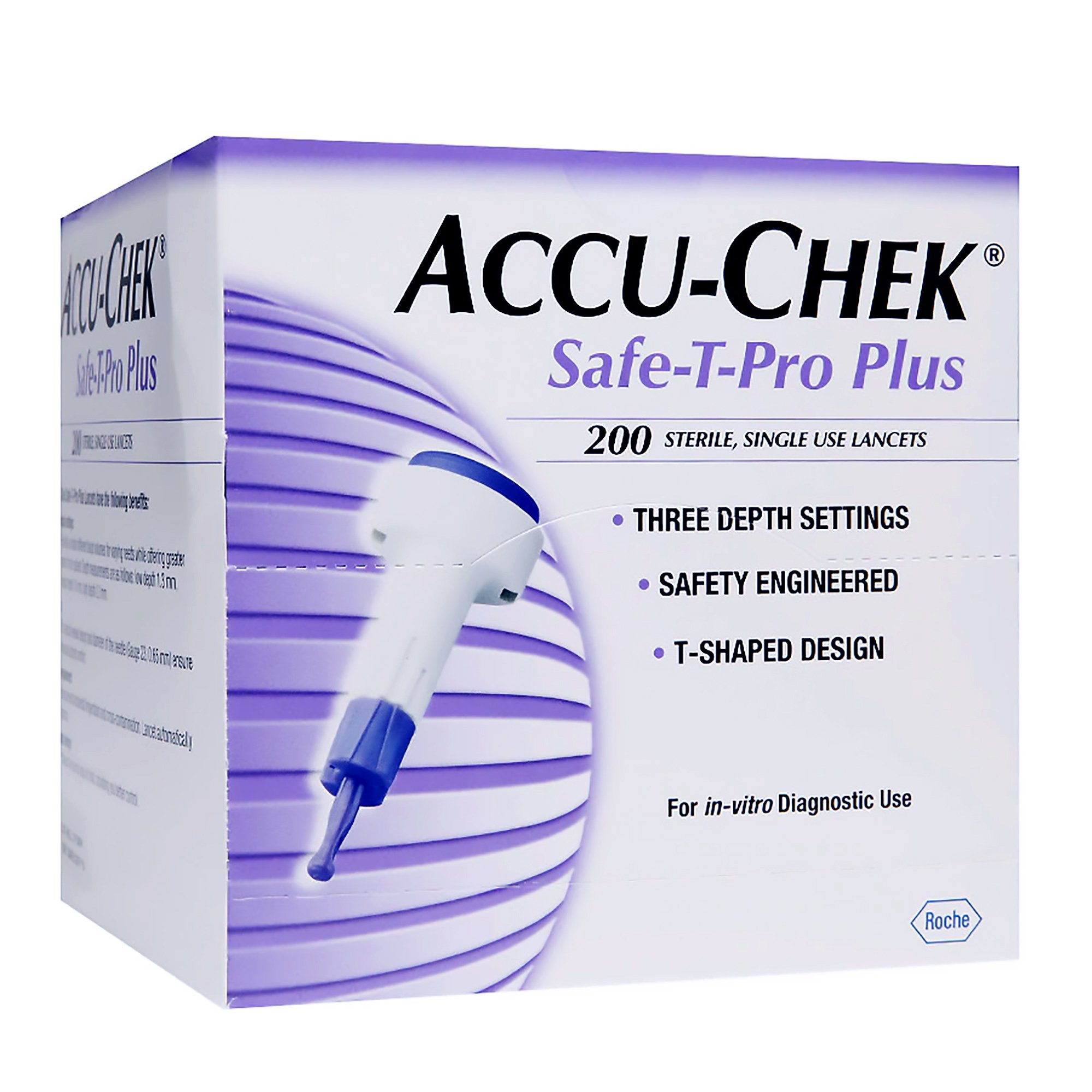 Roche Diagnostics - 03448622001 Accu-Chek® Safe-T-Pro® Plus Safety Lancet