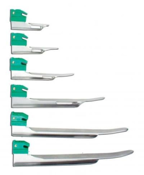 Sun Med - 5-5333-03 GreenLine® Laryngoscope Blade for Green System Fiberoptic Laryngoscope