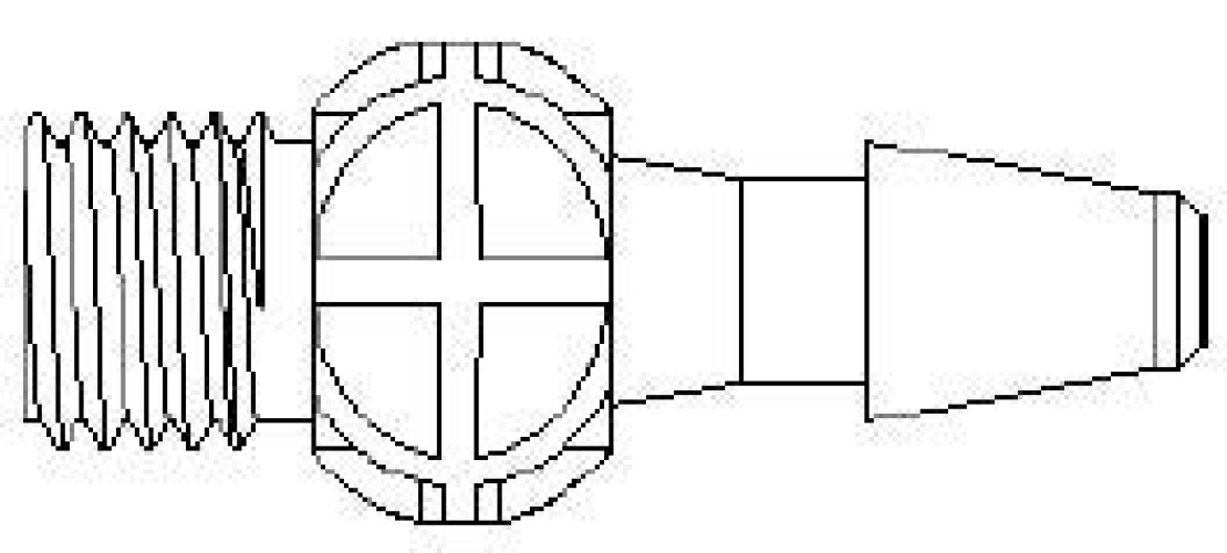 Welch Allyn - 1360 Blood Pressure Connector Welch Allyn®