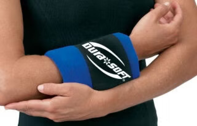 DJO - 11-2123-0-02000 Cold Pack with Wrap Dura*Soft™ Universal General Purpose One Size Fits Most Ultra-Wick Fabric / Nylon / Elastic / Plastic / Gel Reusable