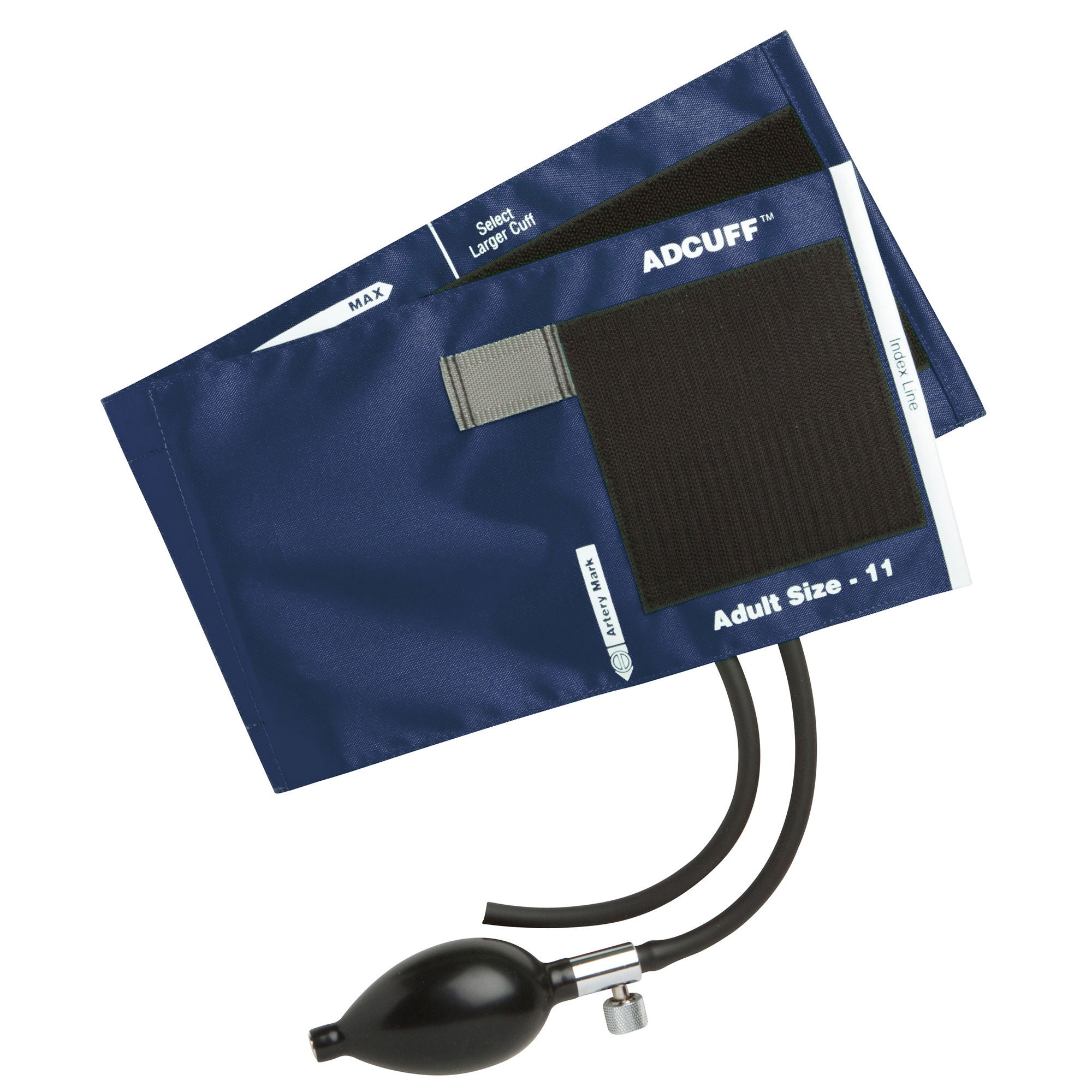 American Diagnostic Corp - 865-11AN Reusable Blood Pressure Cuff and Bulb Adcuff™ 23 to 40 cm Arm Nylon Cuff Adult Cuff