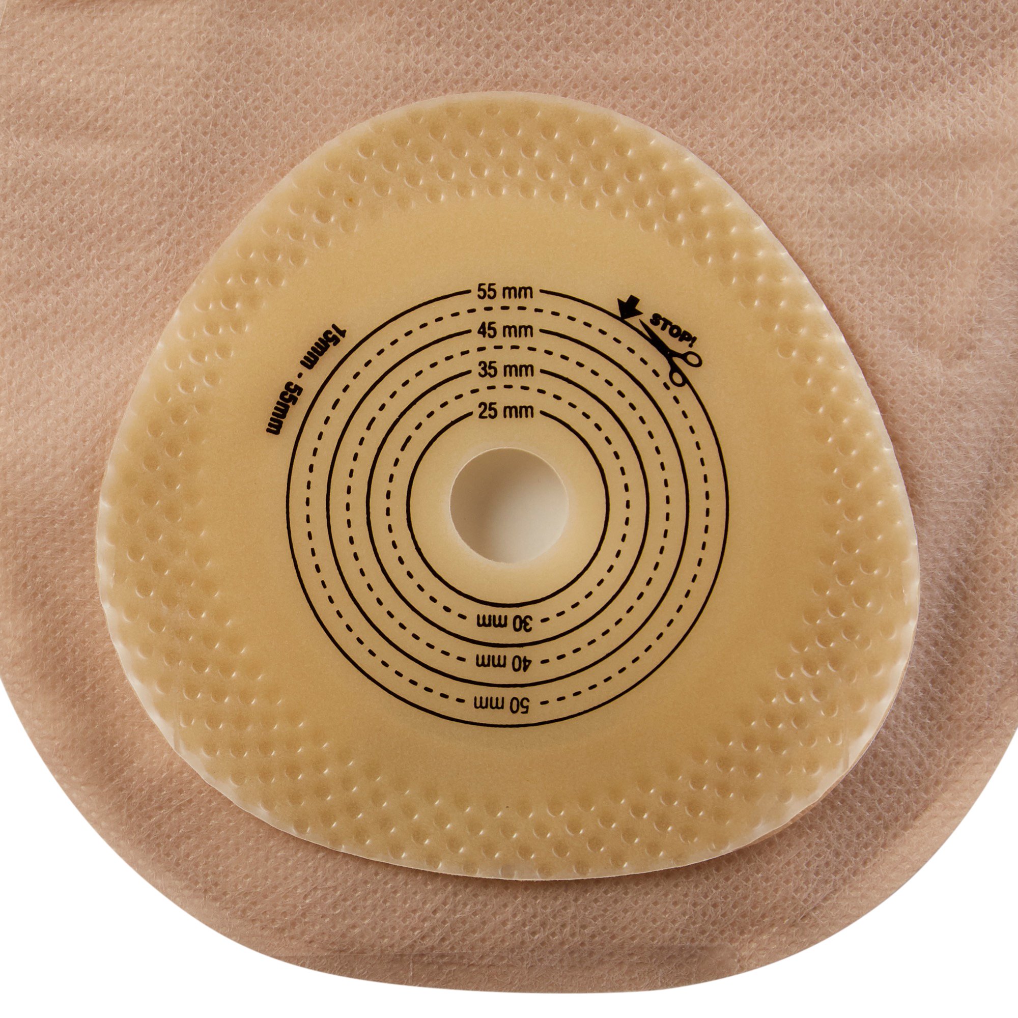 Hollister 88400 - Premier™ 88400 1-Piece Transparent Colostomy Pouch, Cut to Fit Stomas up to 55mm - 10/Box