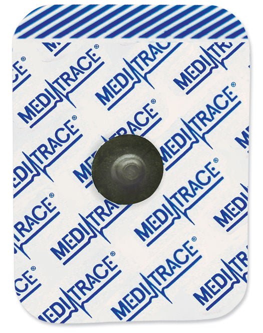 Cardinal - 22455 ECG Monitoring Electrode Snap Connector Conductive Adhesive Gel Foam Backing Adult Non-Radiolucent 5 per Pack