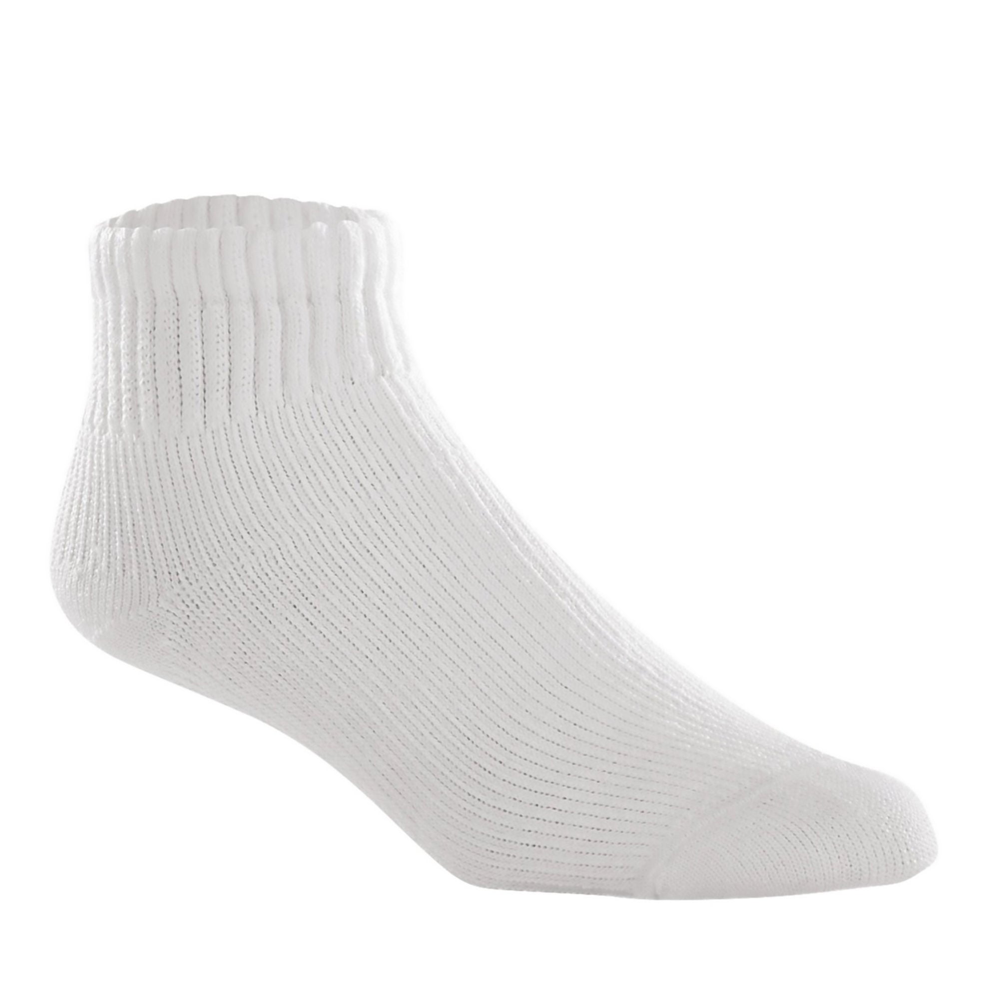 BSN Medical - 110836 Diabetic Compression Socks Jobst® Sensifoot™ Crew Small White Closed Toe