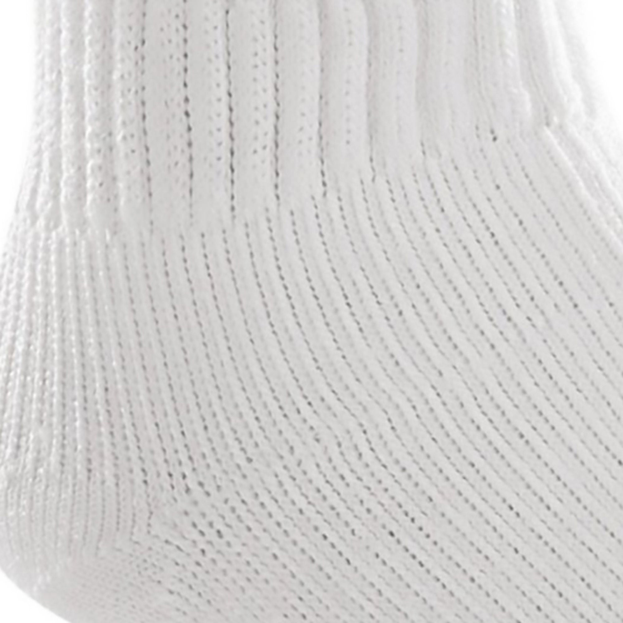 BSN Medical - 110838 Diabetic Compression Socks Jobst® Sensifoot™ Crew Large White Closed Toe