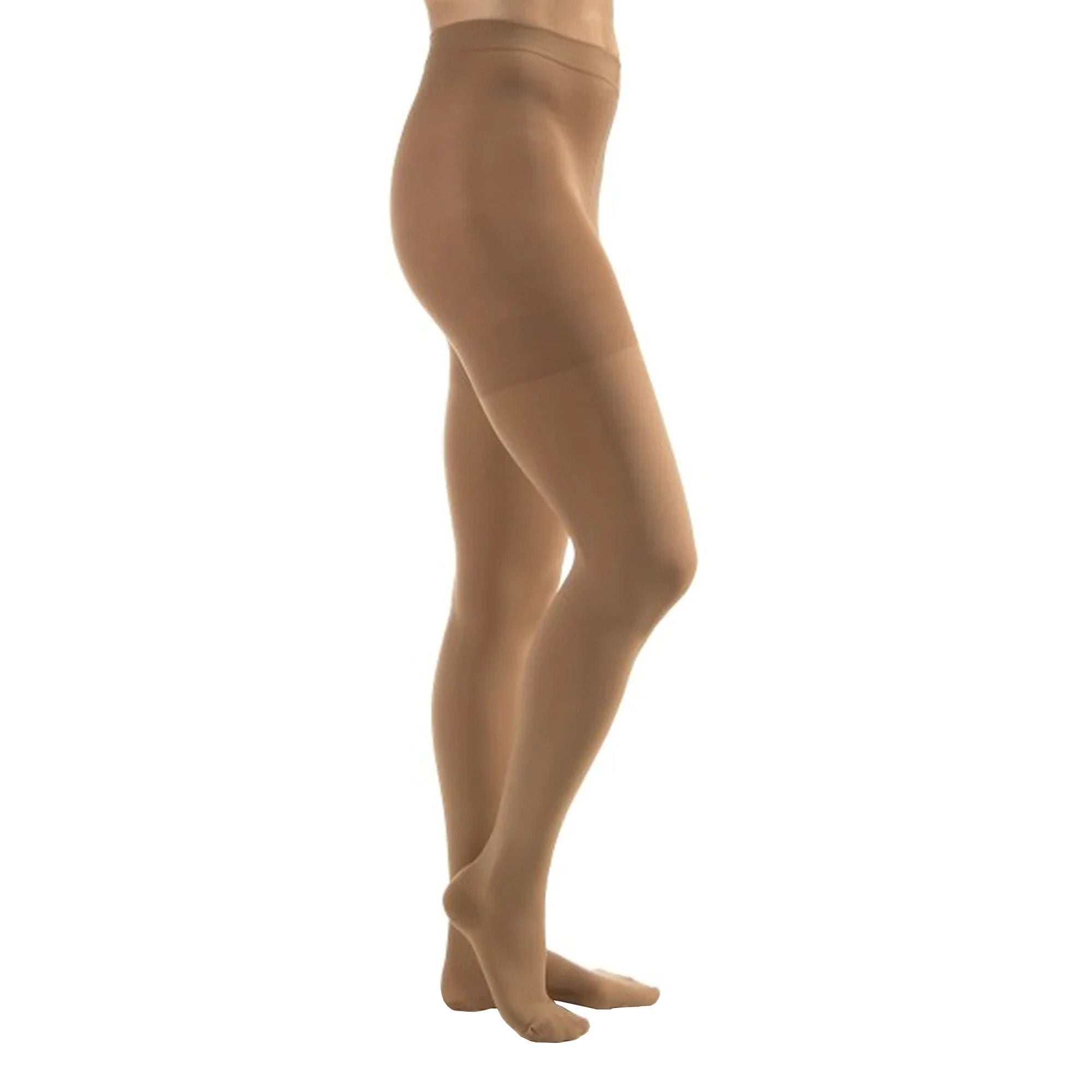 BSN Medical - 114665 Compression Pantyhose Jobst® Relief Waist High Medium Beige Closed Toe