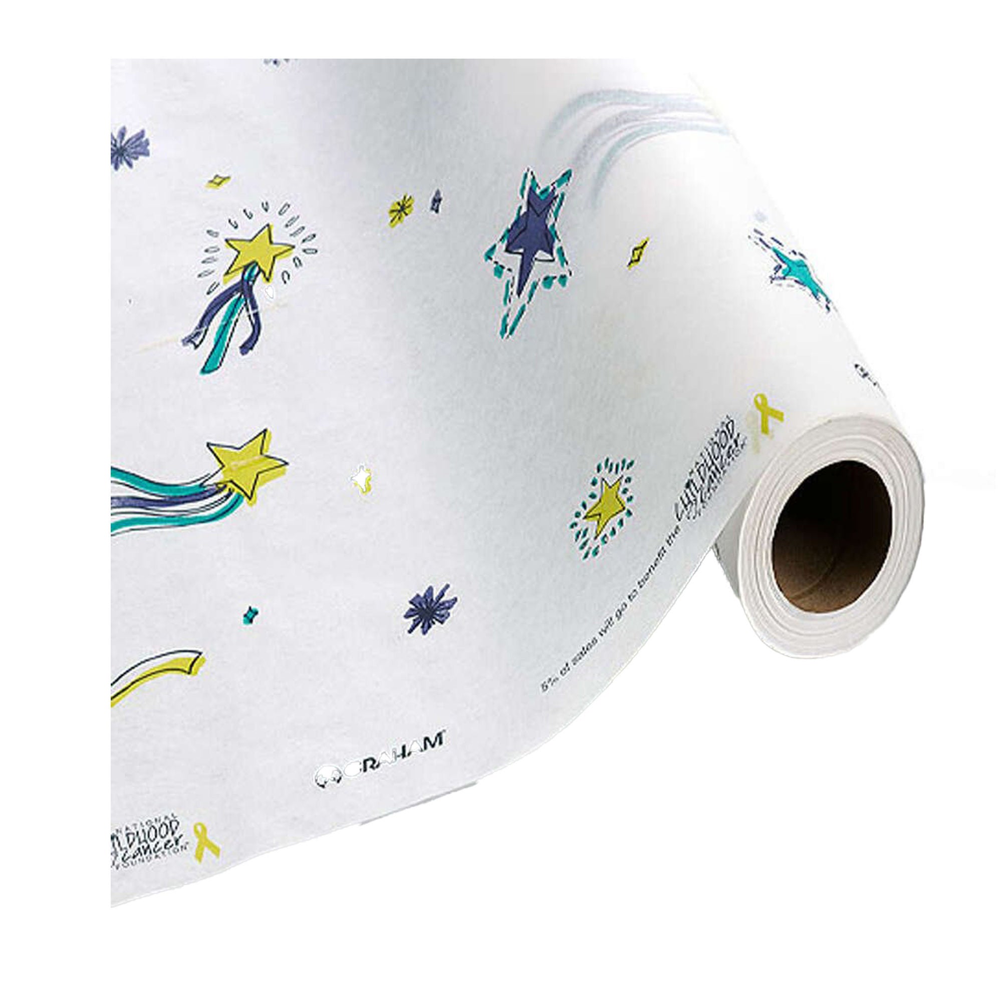 Graham Medical Products - 50169 Stars of Hope® Crepe Table Paper