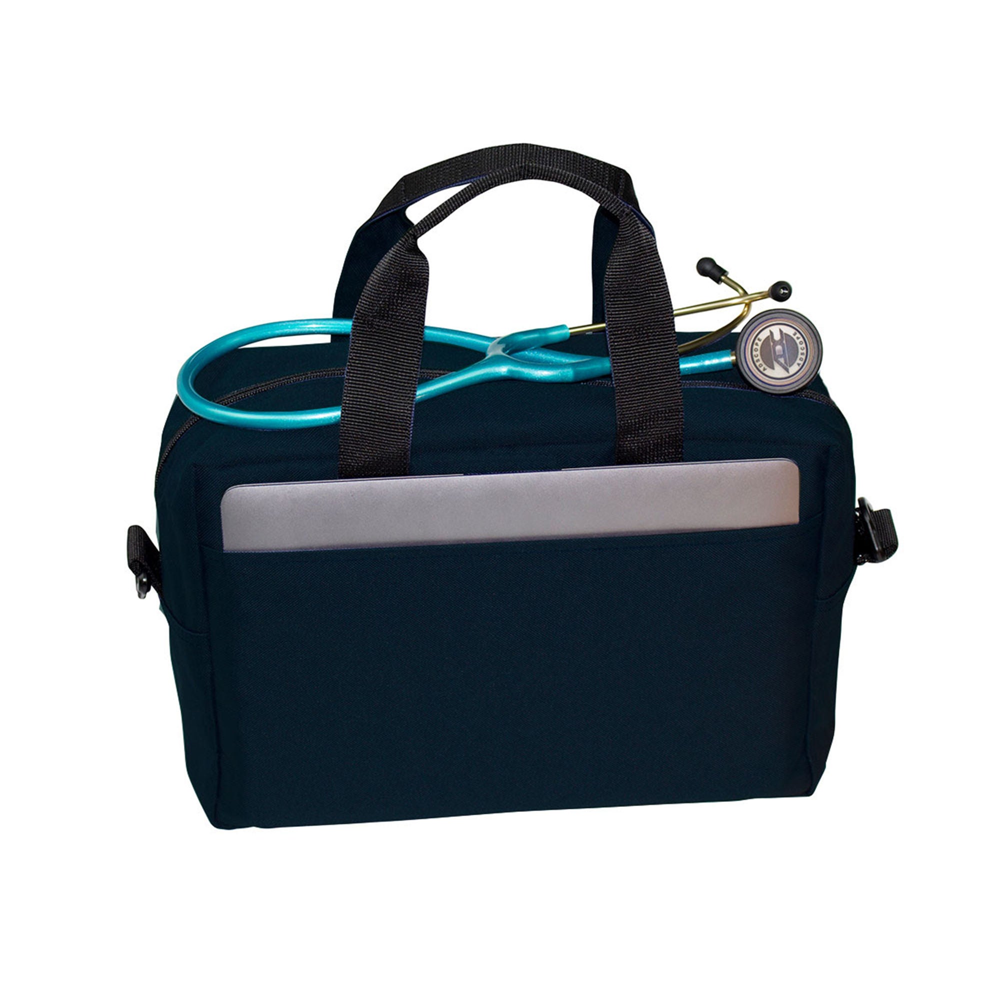 American Diagnostic Corp - 1024N Medical Bag ADC® Navy Blue Nylon 6 X 9-1/2 X 14 Inch