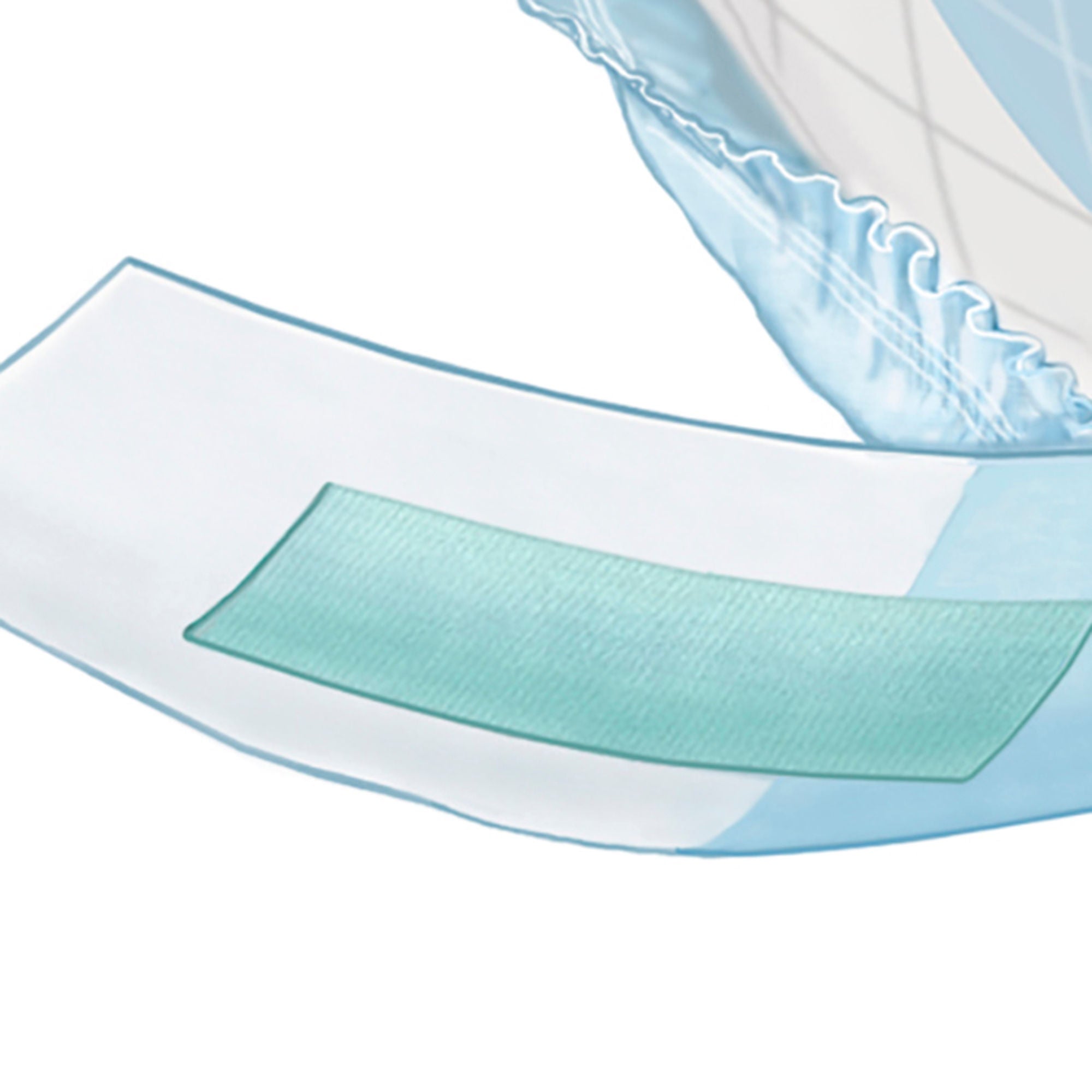 Cardinal - 63073 Incontinence Brief Wings™ Ultra Adult Medium Unisex Disposable Heavy Absorbency