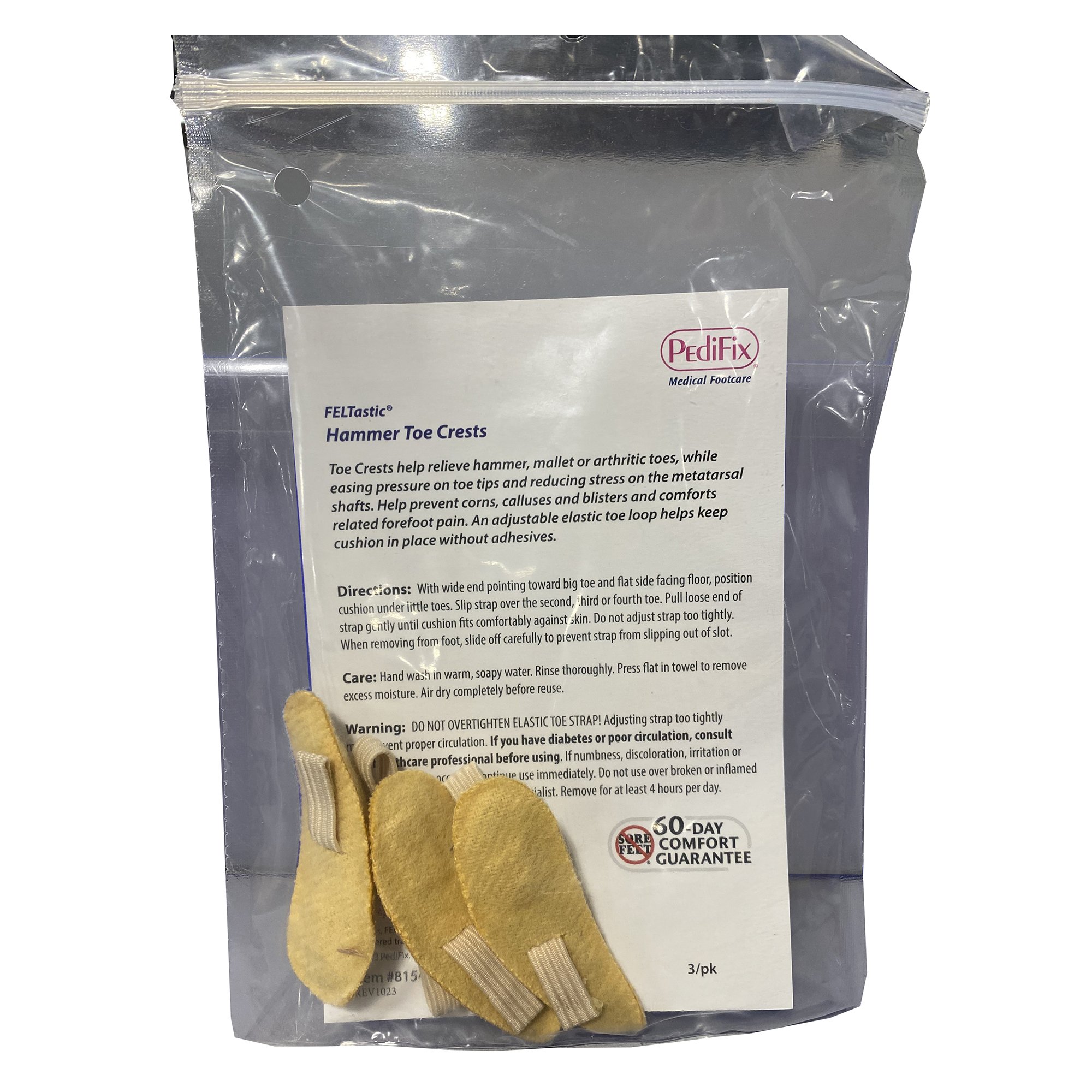 Pedifix - 8154B-SR Pedifix® Right Pull-On Hammer Toe Crest for Right Foot