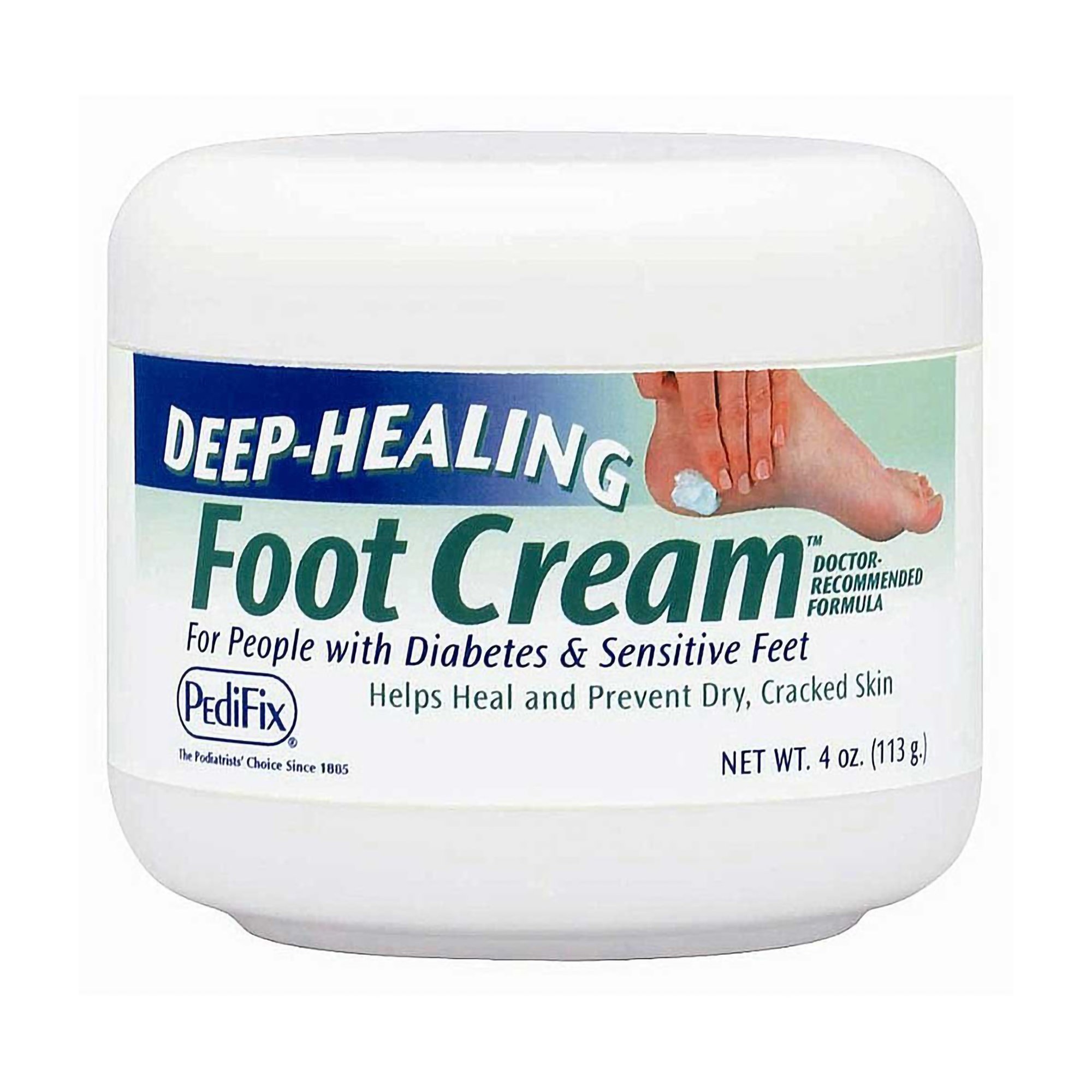 Pedifix P3069 - Pedifix® Deep-Healing Foot Cream™ Foot Moisturizer, 4-ounce Jar - 1/Each