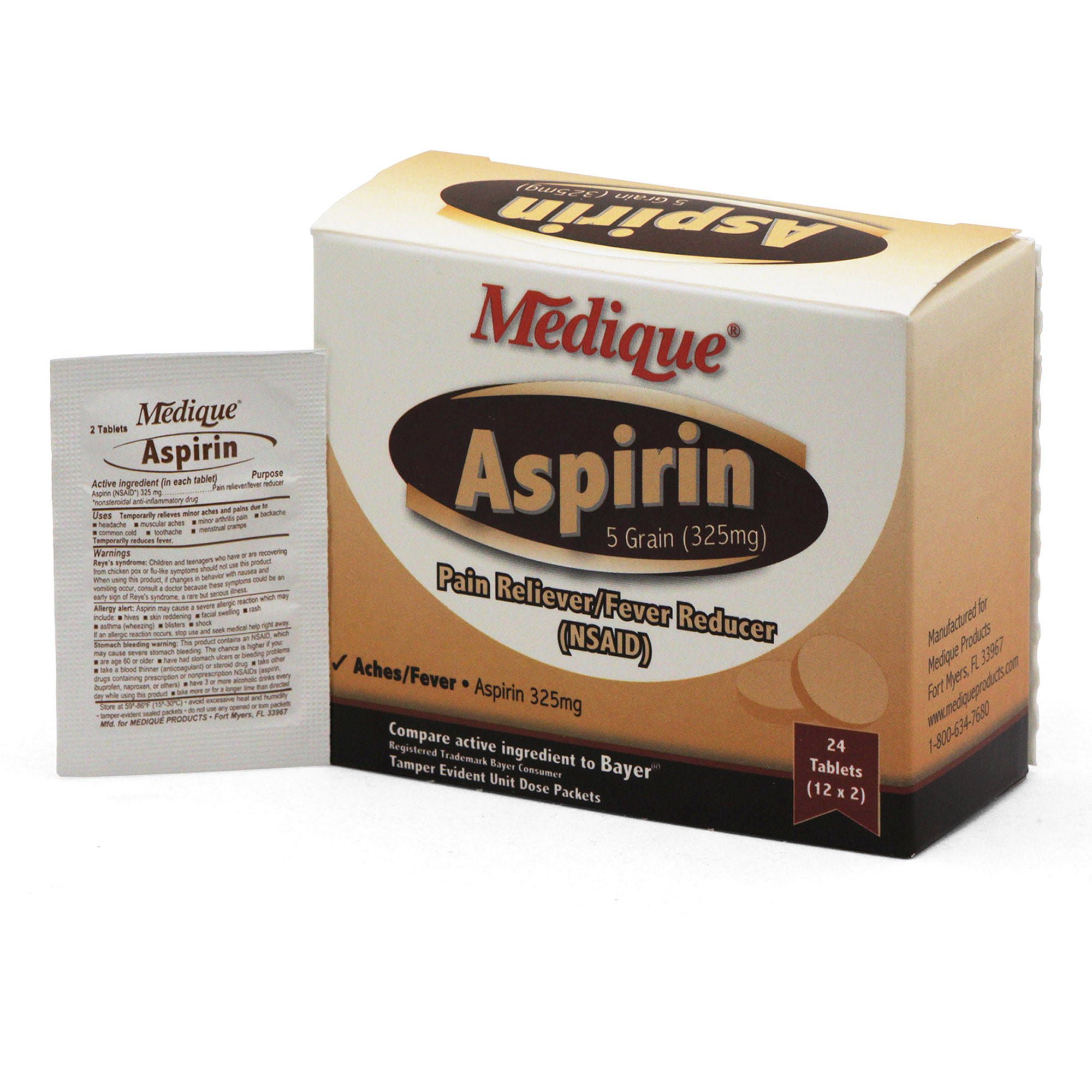 Medique Products - 11664 Medique® Aspirin Pain Relief