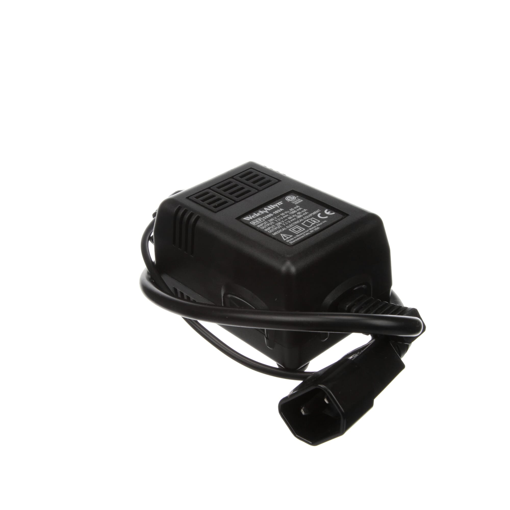 Welch Allyn - 5200-103A Transformer 240 V, 220 VAC / 50 Hz, 8 VDC For use with Vital Signs Monitor