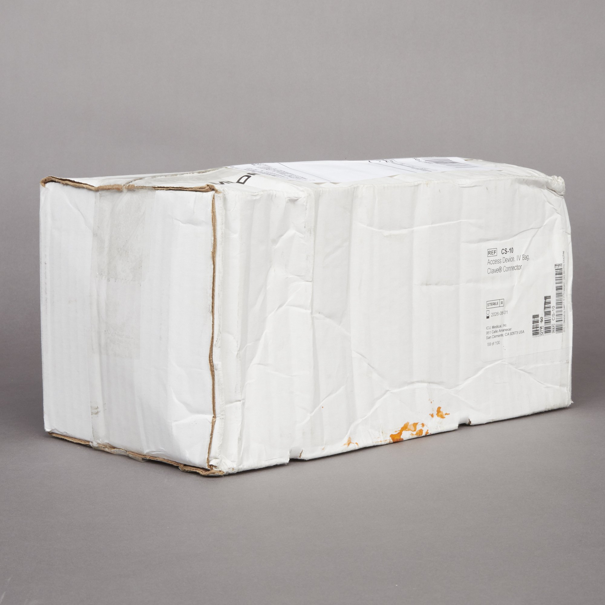 ICU Medical CS-10 - ICU Medical Connector, IV Access - 1/Each, 50/Case