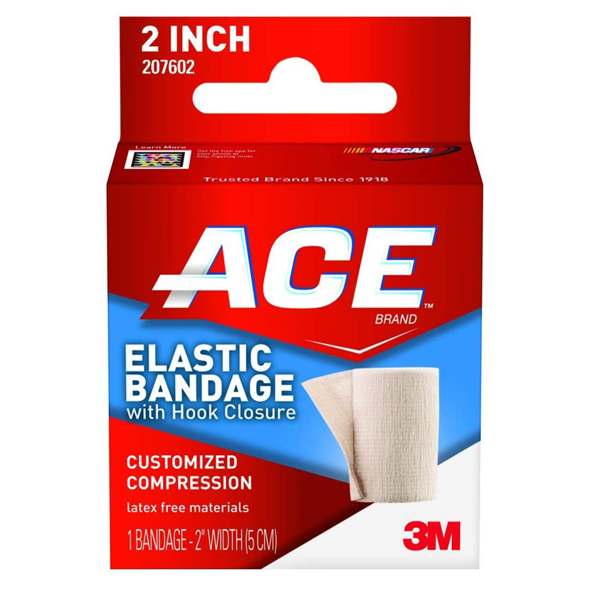 3M Company - 207602 3M™ Ace™ Single hook-and-loop closure Elastic Bandage